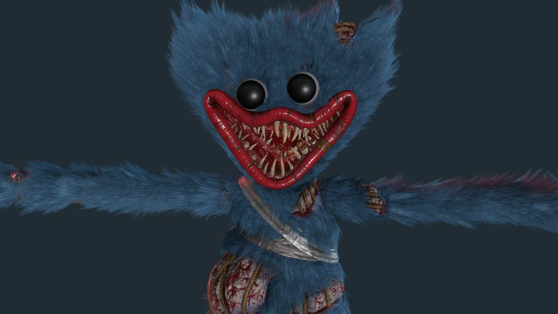 Poppy Playtime (Chapter 5) Huggy Free 3D model by MG Rips [2691662]