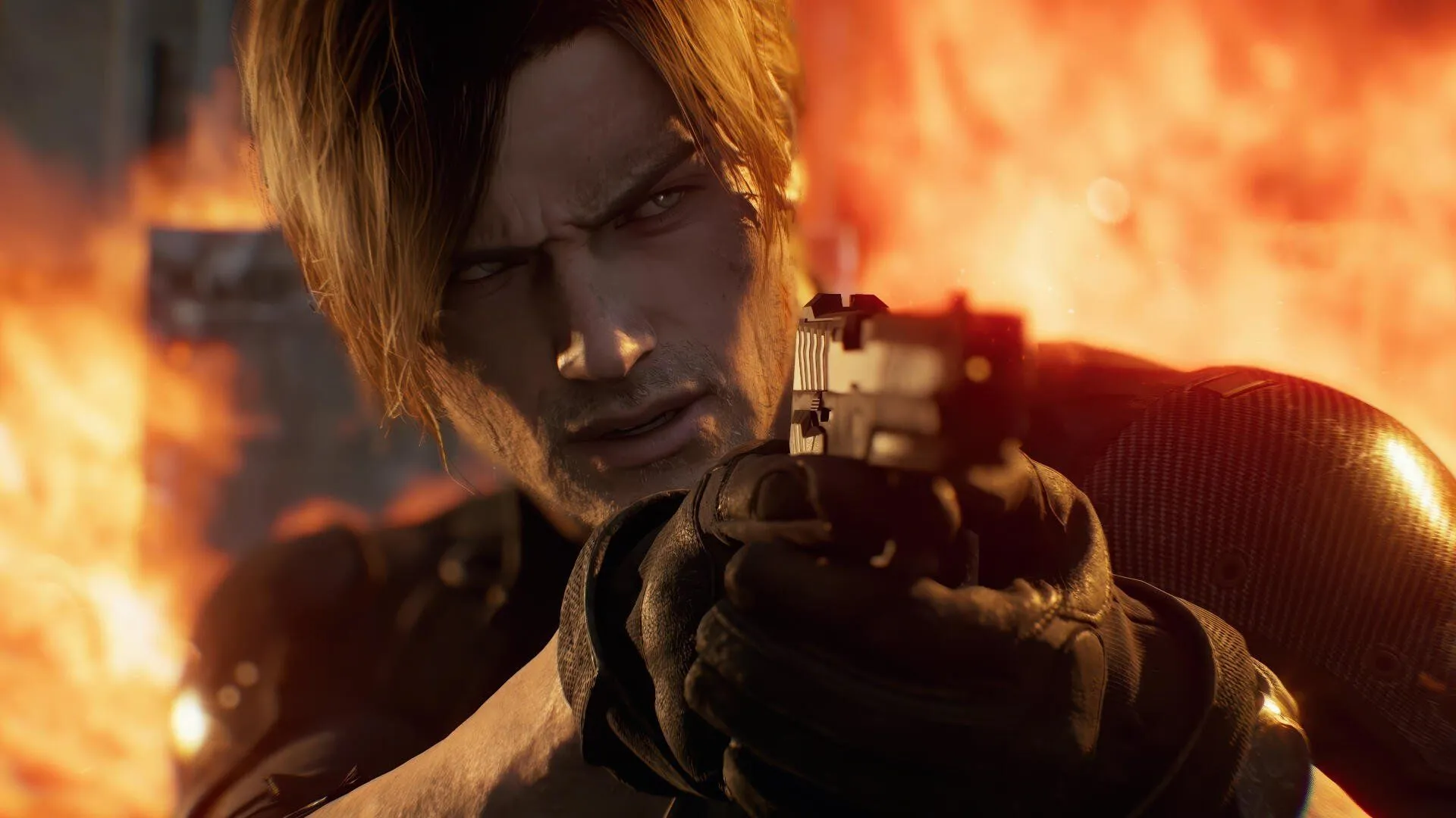 Download Video Game Resident Evil Requiem Leon S. Kennedy 4k Ultra HD Wallpaper