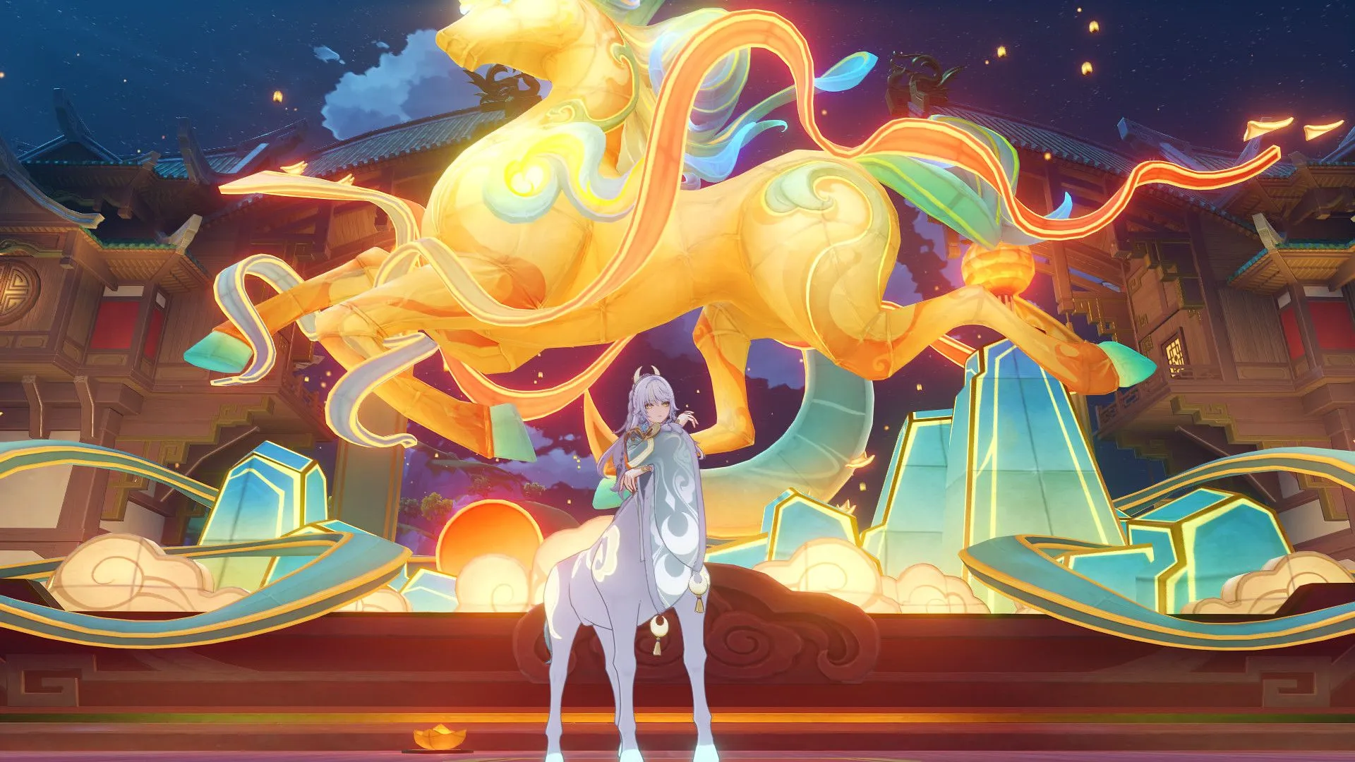 Lunar Centaur Zibai Mod for Genshin Impact