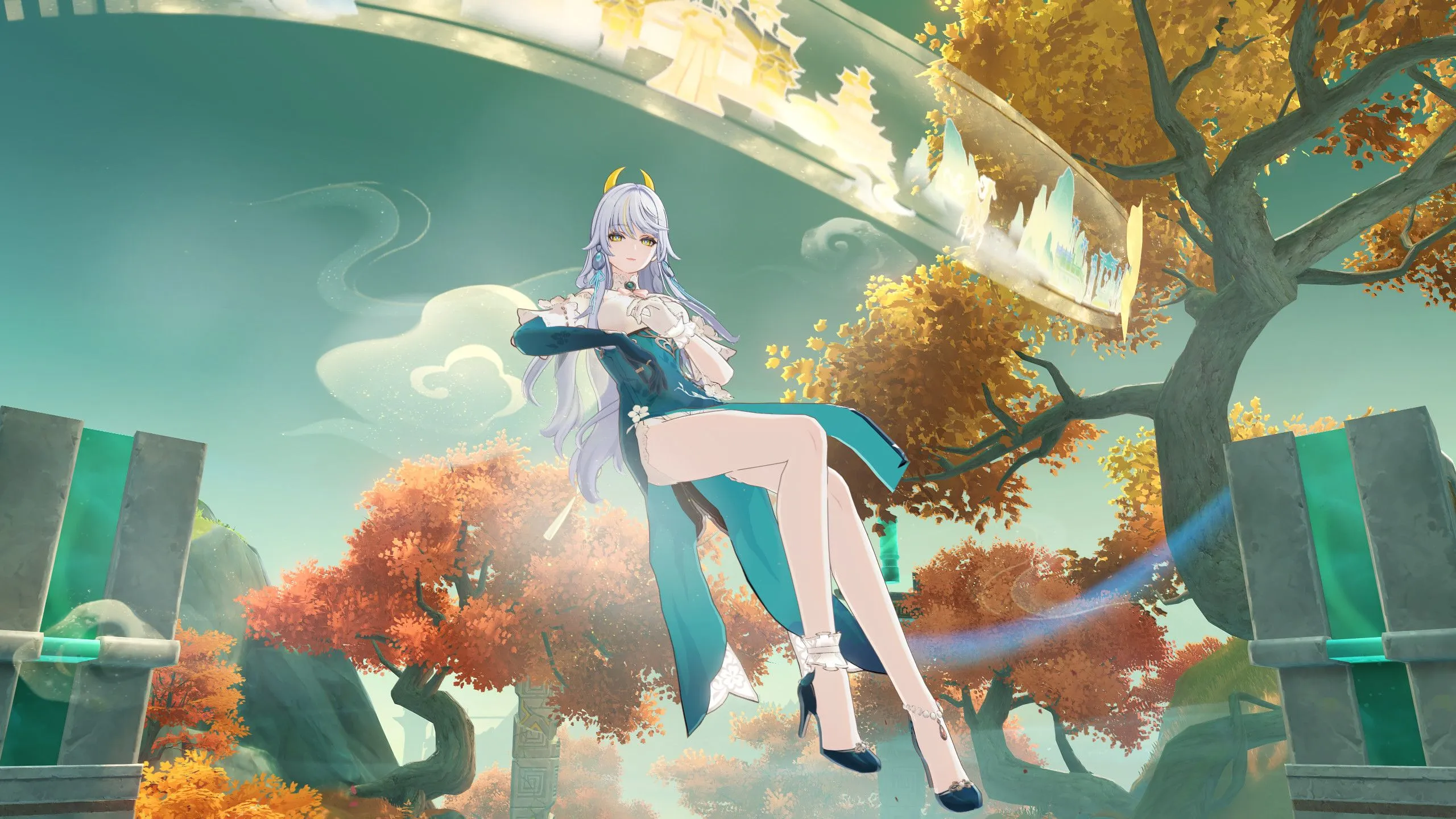 Plumblossom Zibai Mod for Genshin Impact