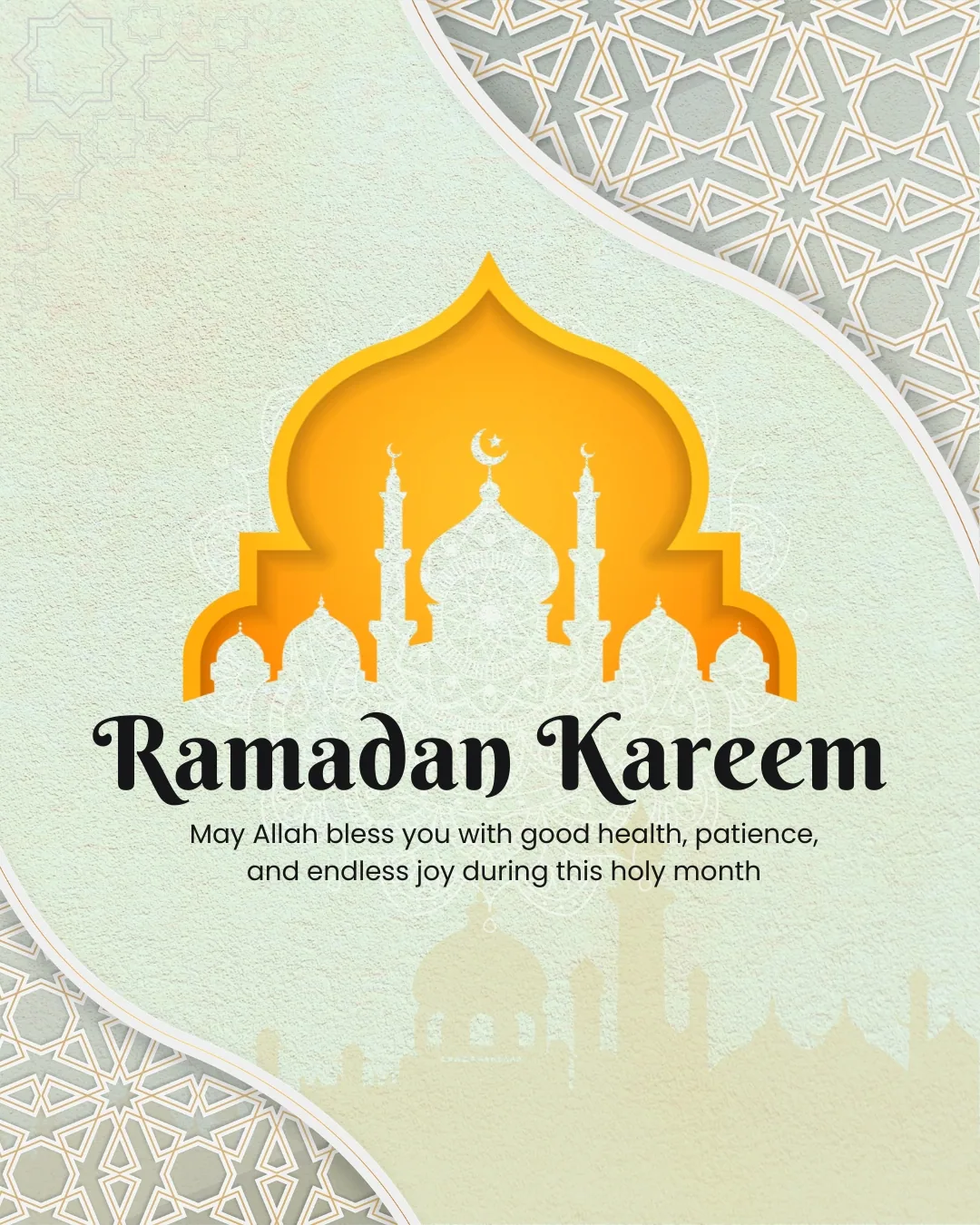 Ramadan Kareem 2026: Unique Design & Best Wishes Wallpaper