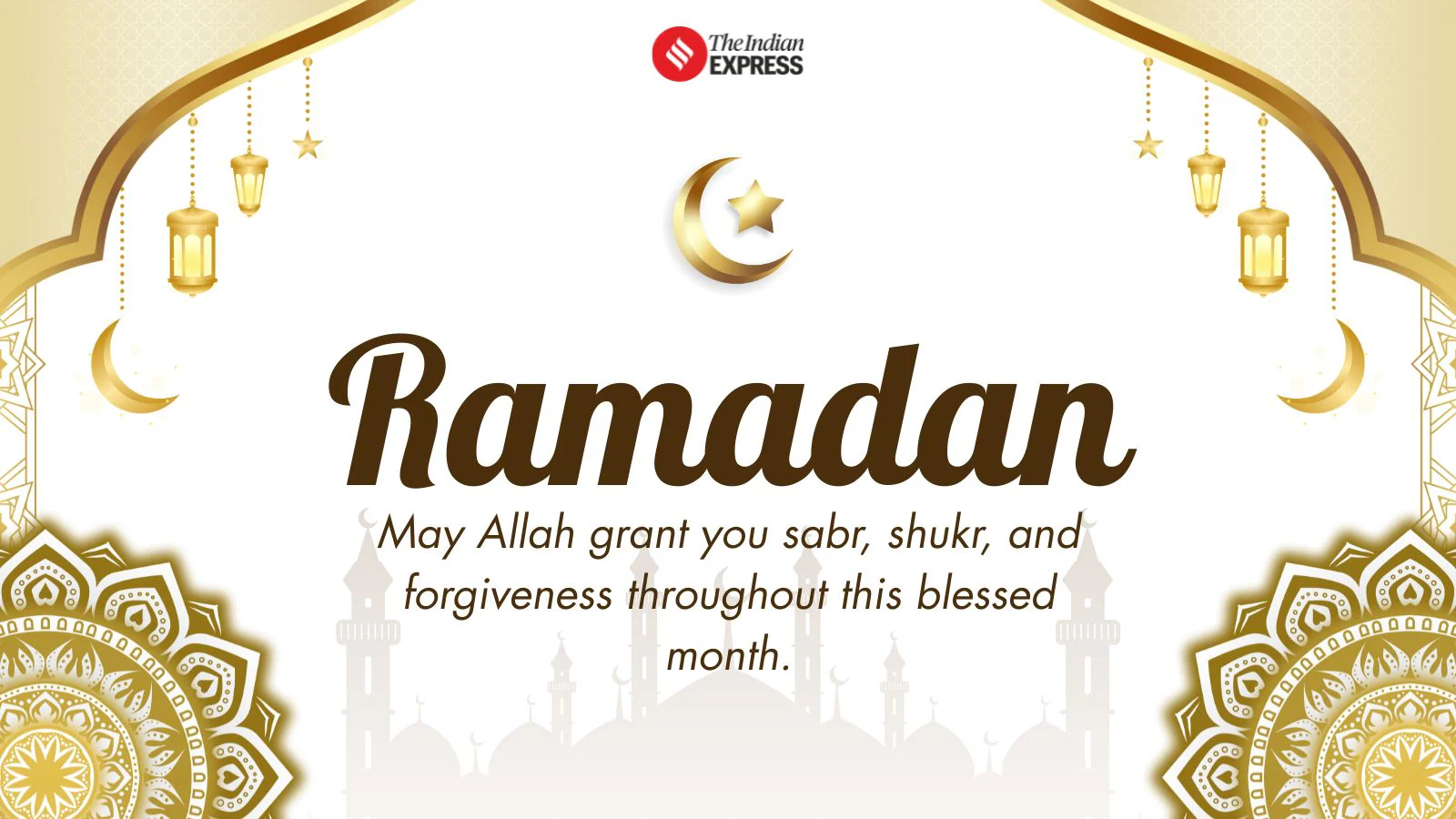 Ramadan Mubarak 2026 Wishes Image: Ramzan Chand Mubarak Quotes, Wishes, Messages, Greetings Cards to Share friends and family