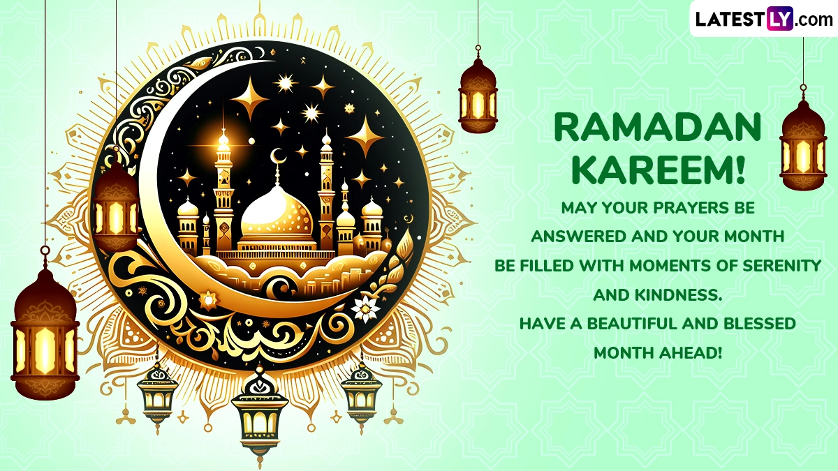 Ramadan Kareem 2026 Greetings, Ramadan Mubarak Wishes, Happy Ramadan Messages and Image