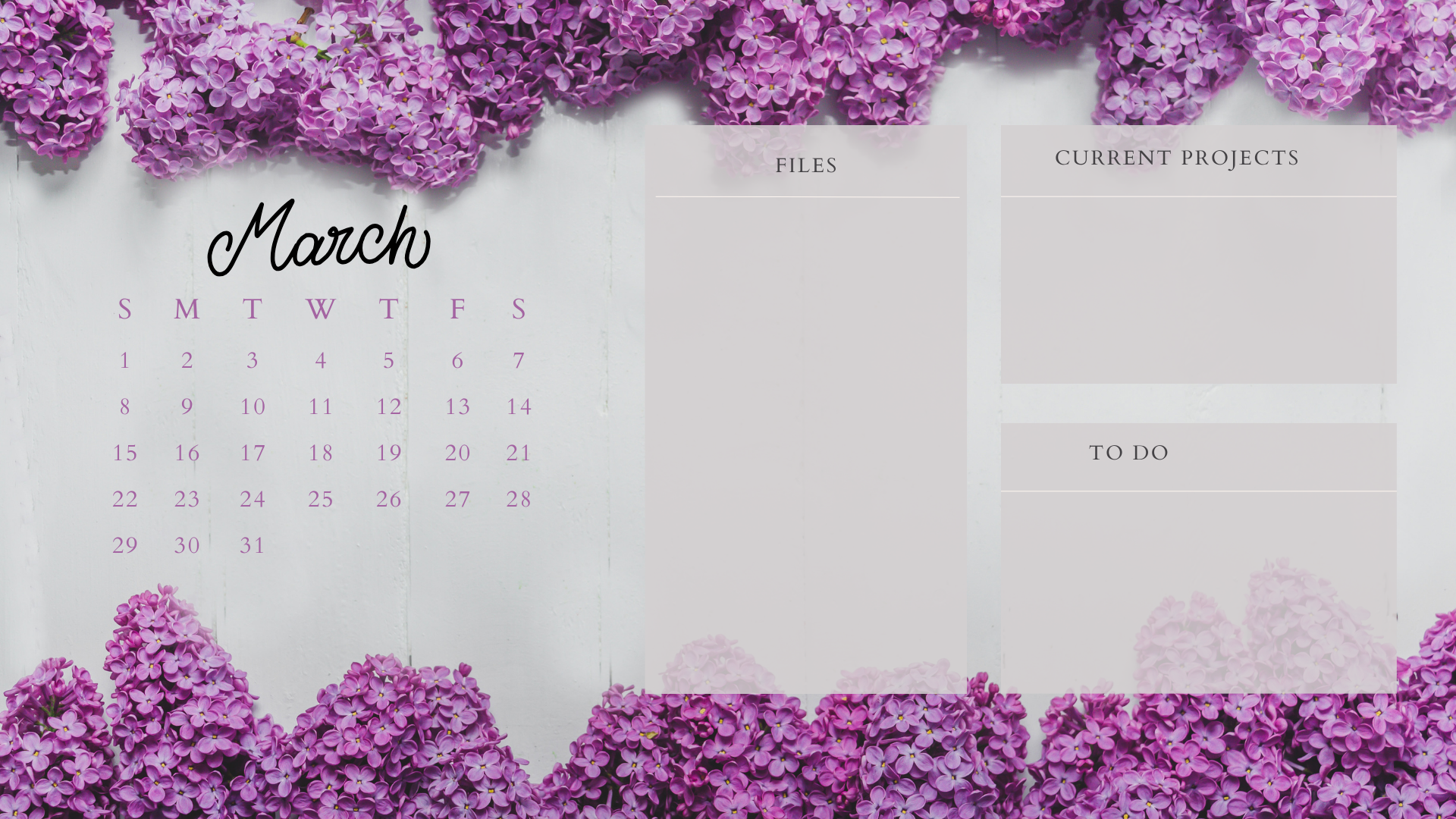 Free March 2026 Desktop Calendar Background (EASY DOWNLOAD)