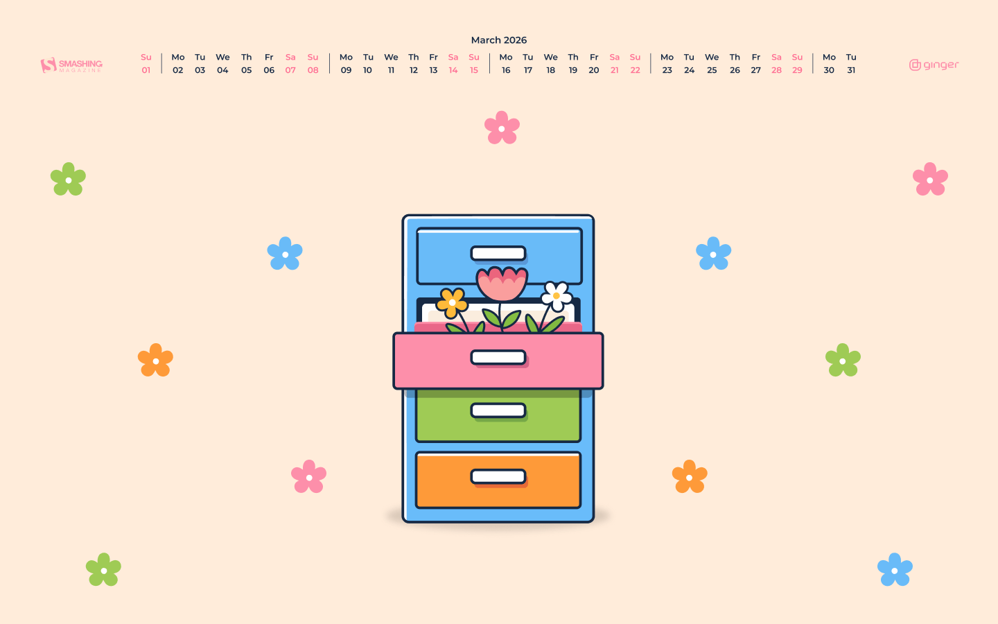 Fresh Energy In March (2026 Wallpaper Edition)