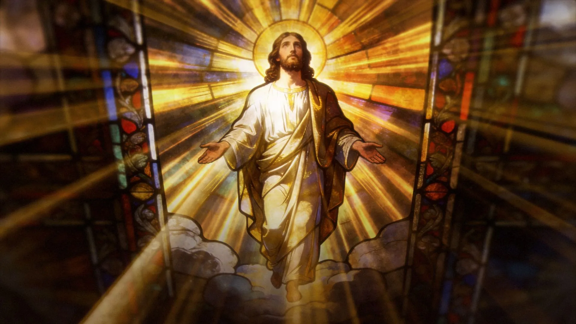 Easter 2026 Church Media. Worship Background. Slide. Social Graphics