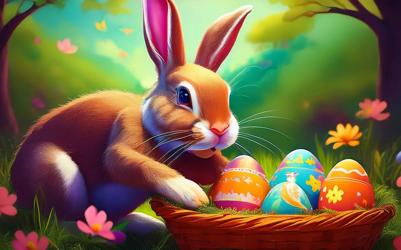 Free Easter Background Image