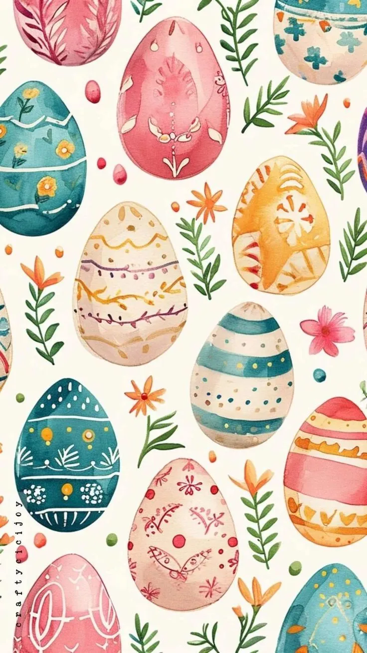 Easter & Spring Wallpaper. Idee, Immagini, Illustrazioni