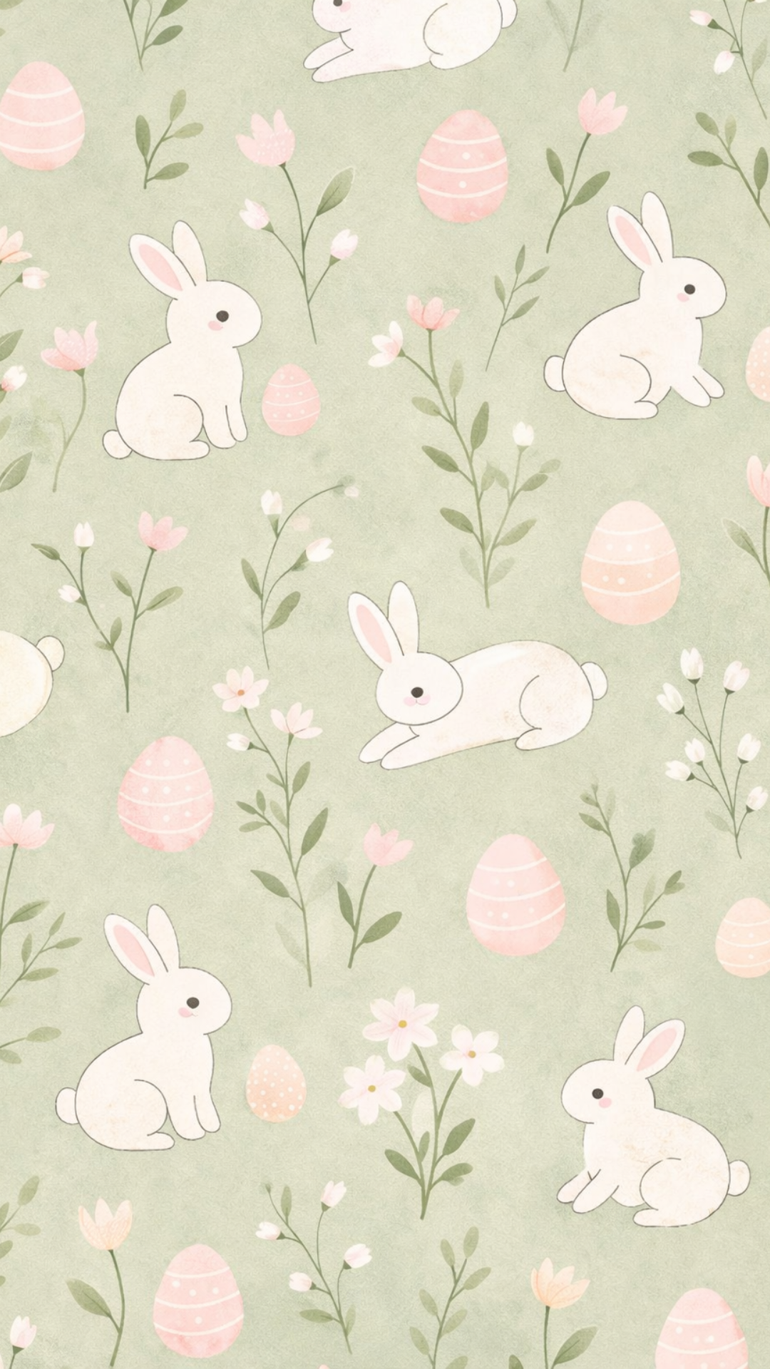 Free Easter iPhone Wallpaper (Pretty Spring Phone Background)