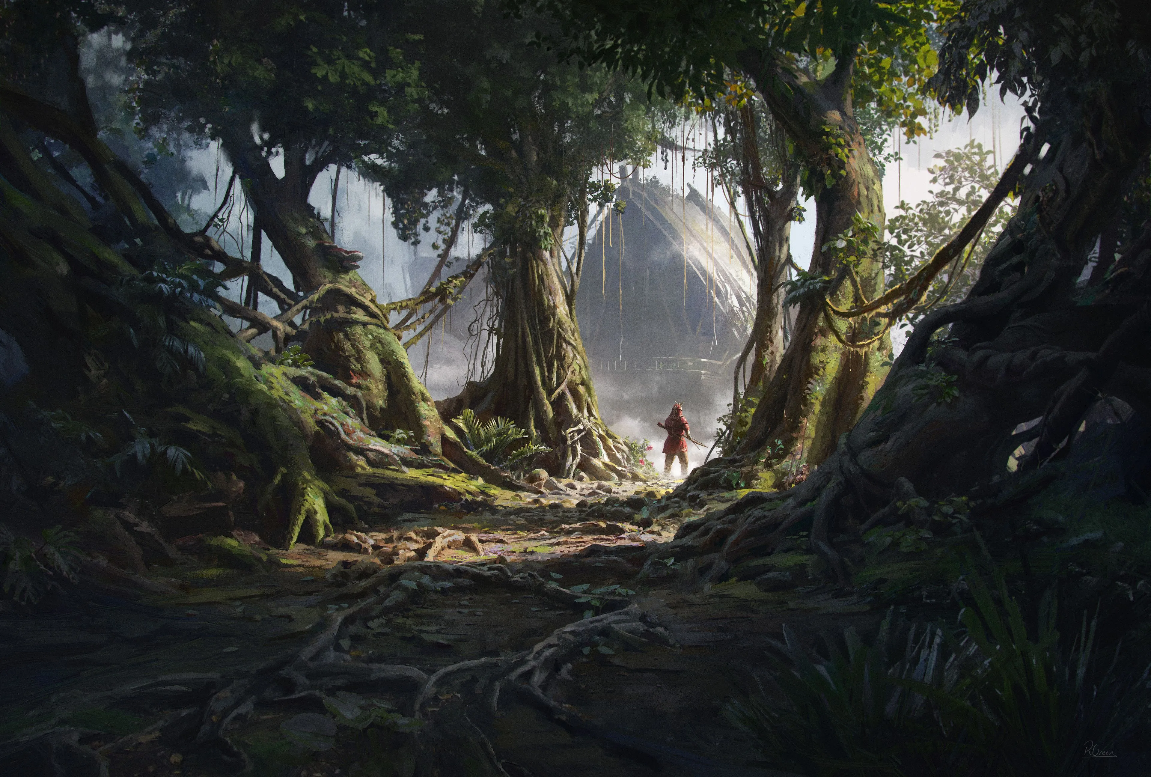 Download Fantasy Forest 4k Ultra HD Wallpaper