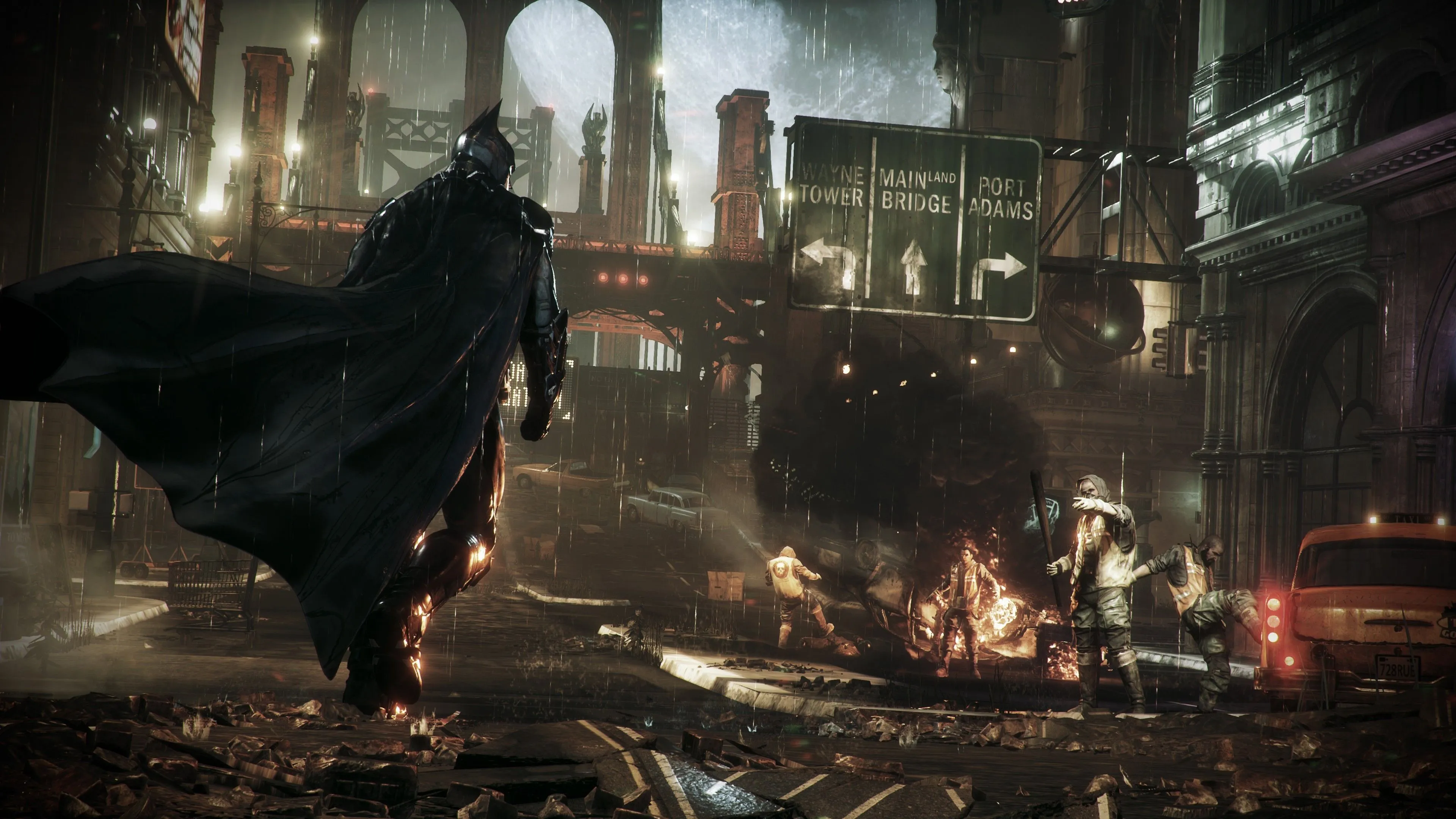 Batman, Batman: Arkham Knight, Gotham City, Video Games Wallpaper HD / Desktop and Mobile Background
