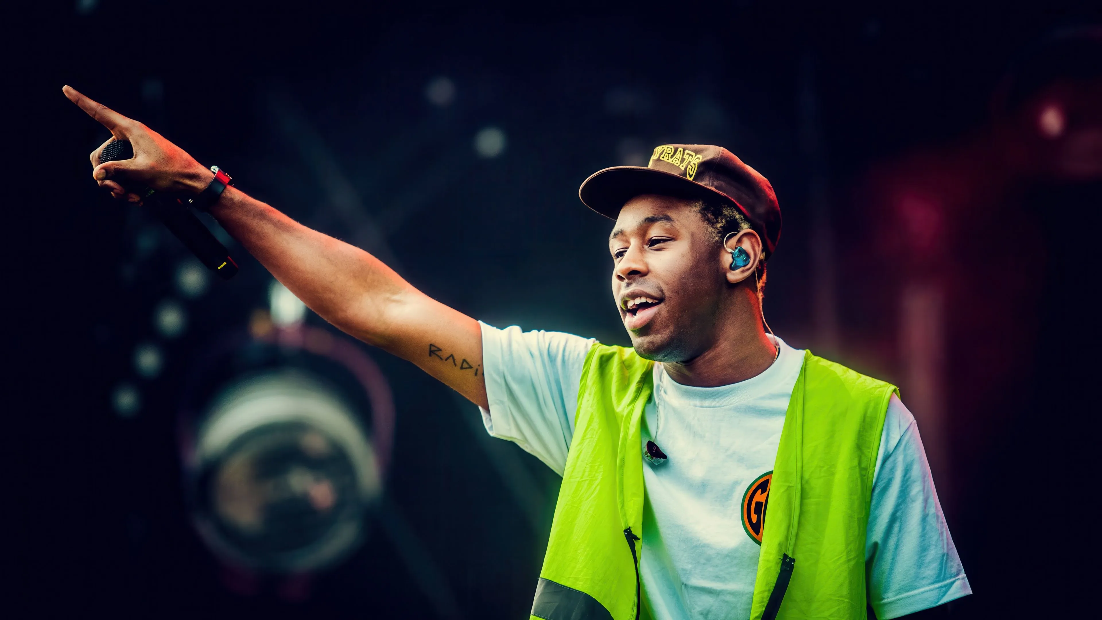 Tyler the Creator Wallpaper 4K, Live concert, American rapper, 5K