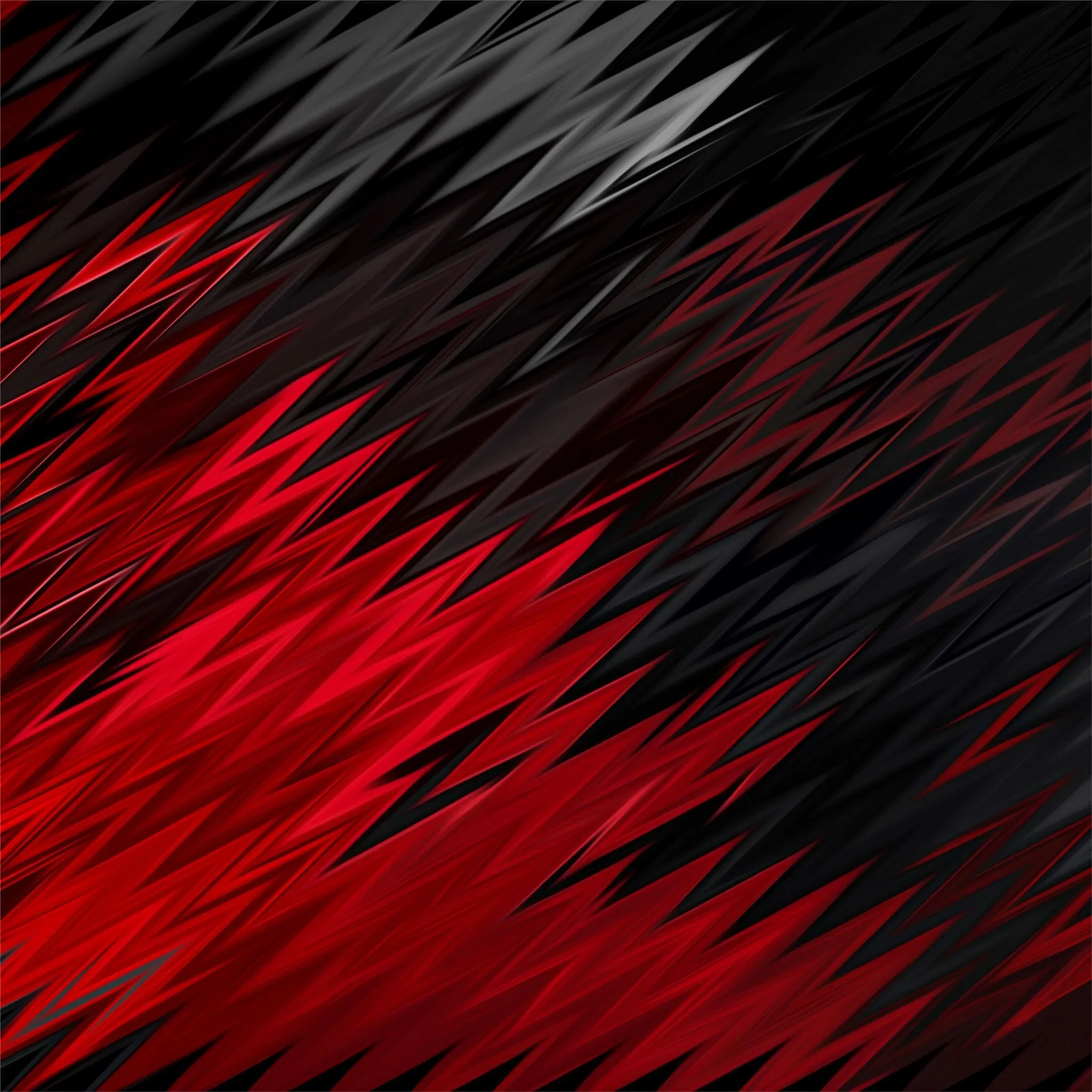 red black sharp shapes iPad Air Wallpaper Free Download