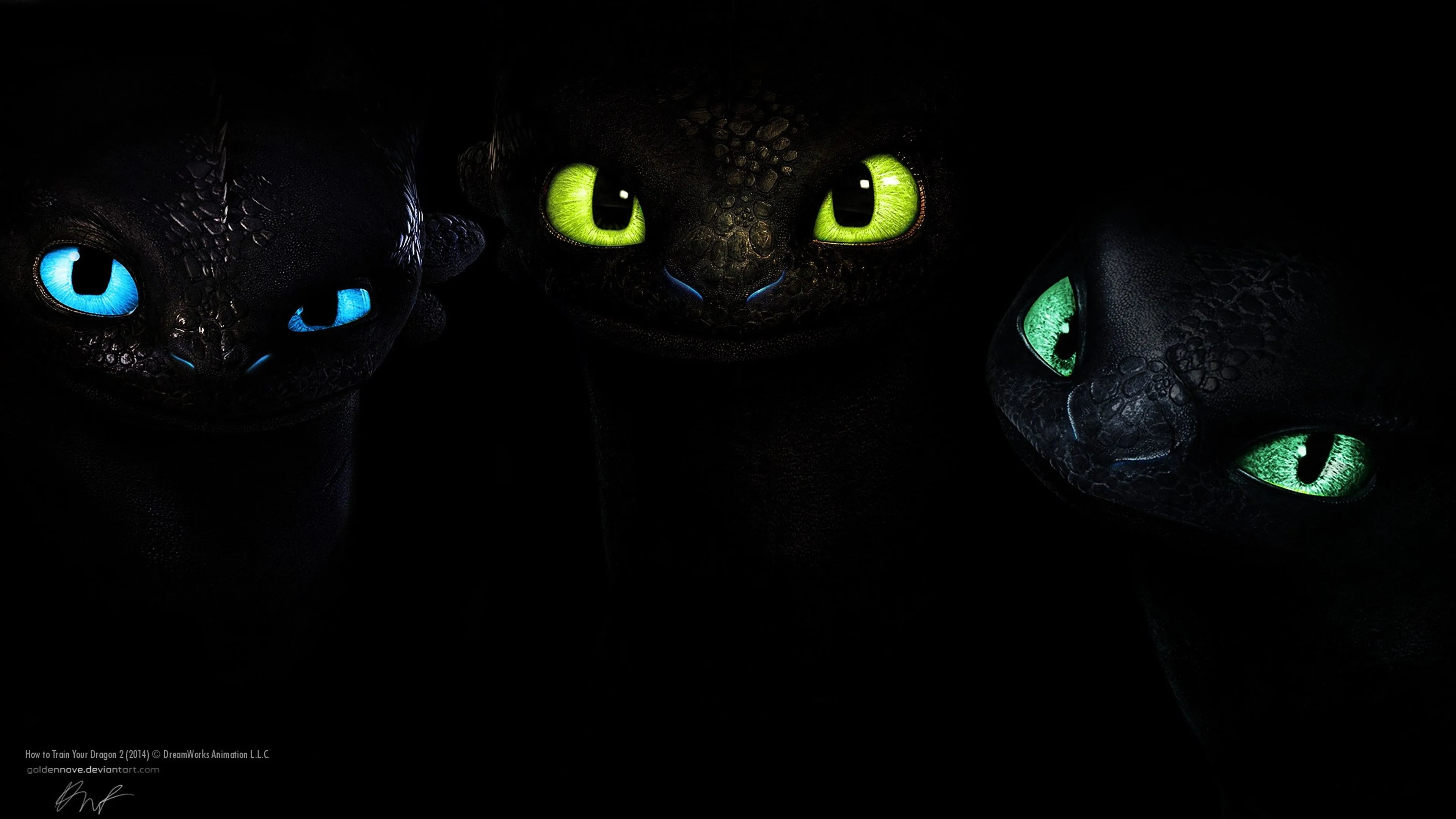 Night Fury Dragon High Definition Wallpaper 39485