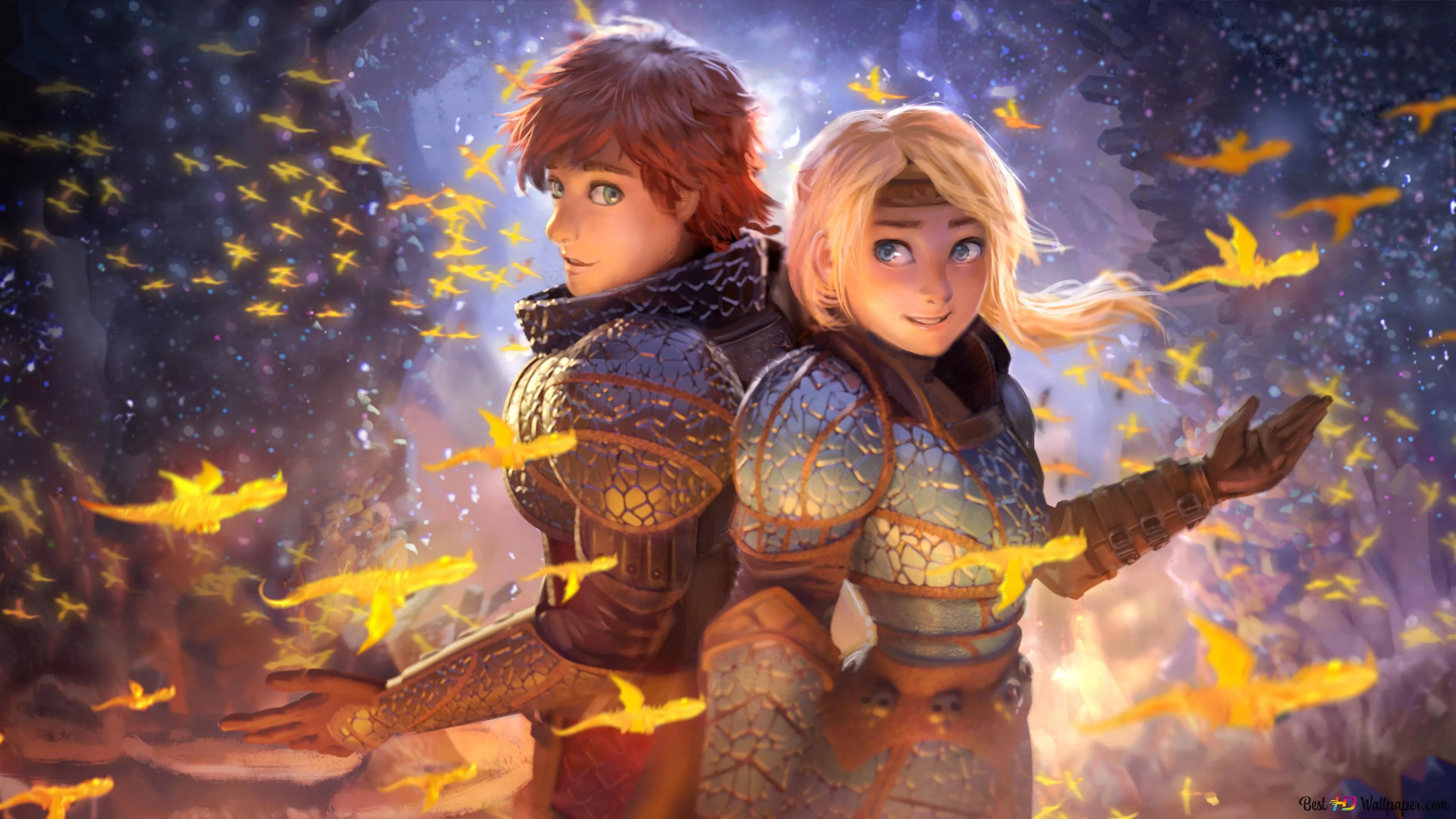 How To Train Your Dragon Hidden World 4K wallpaper download