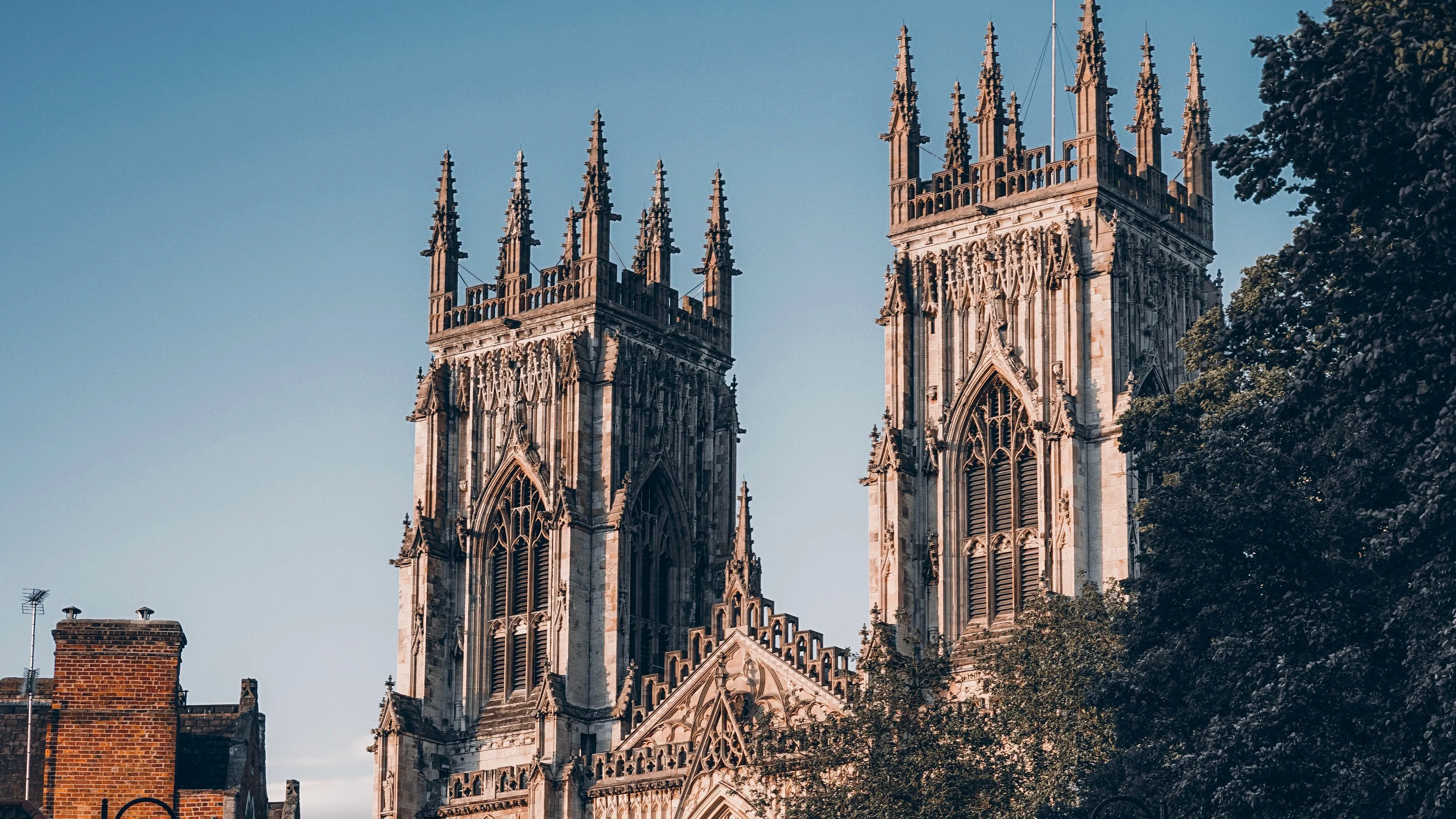 Download wallpaper 3840x2160 architecture, building, cathedral, gothic 4k uhd 16:9 HD background