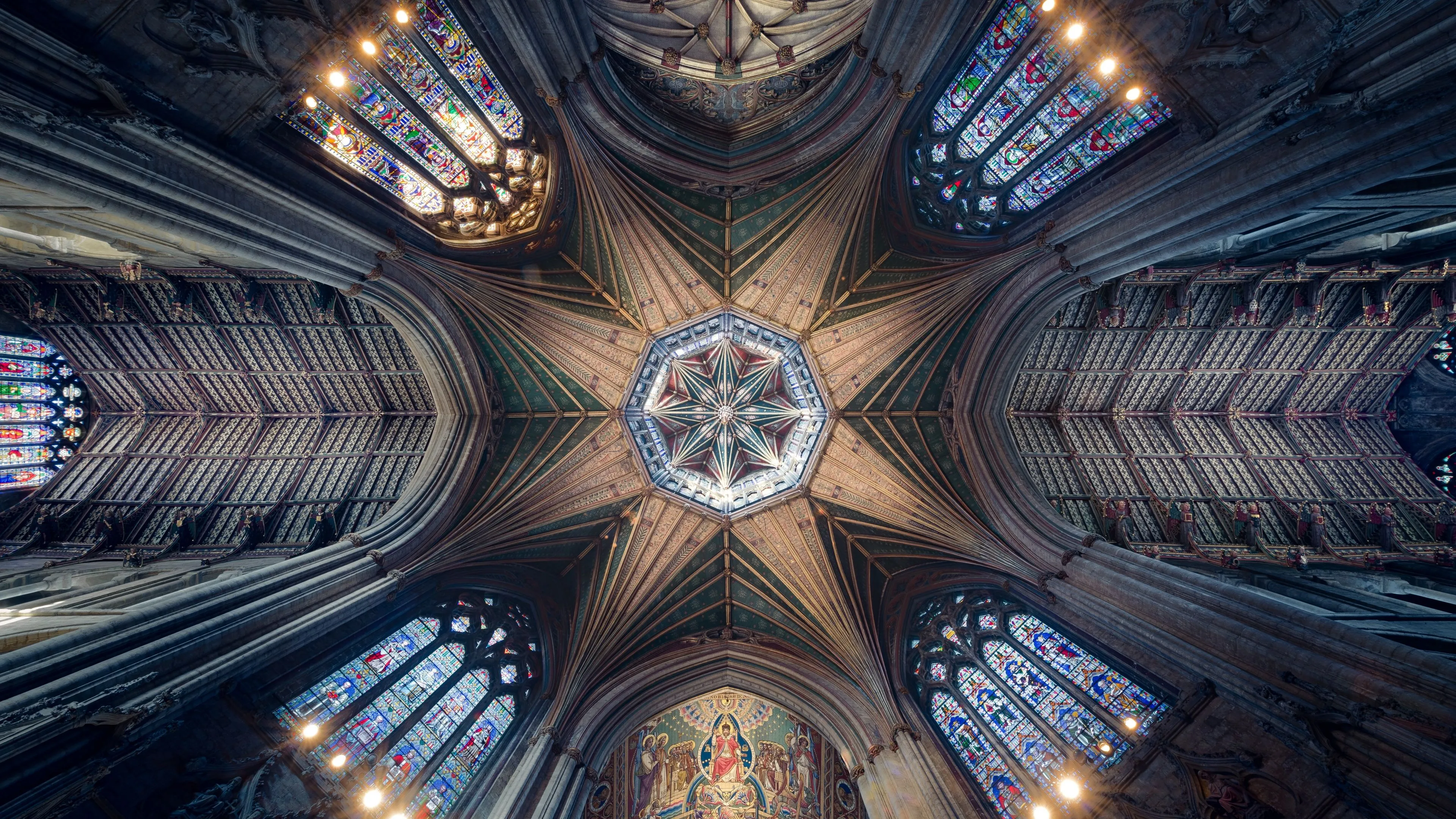 Ely Cathedral Wallpaper 4K, Ancient architecture, Cathedral