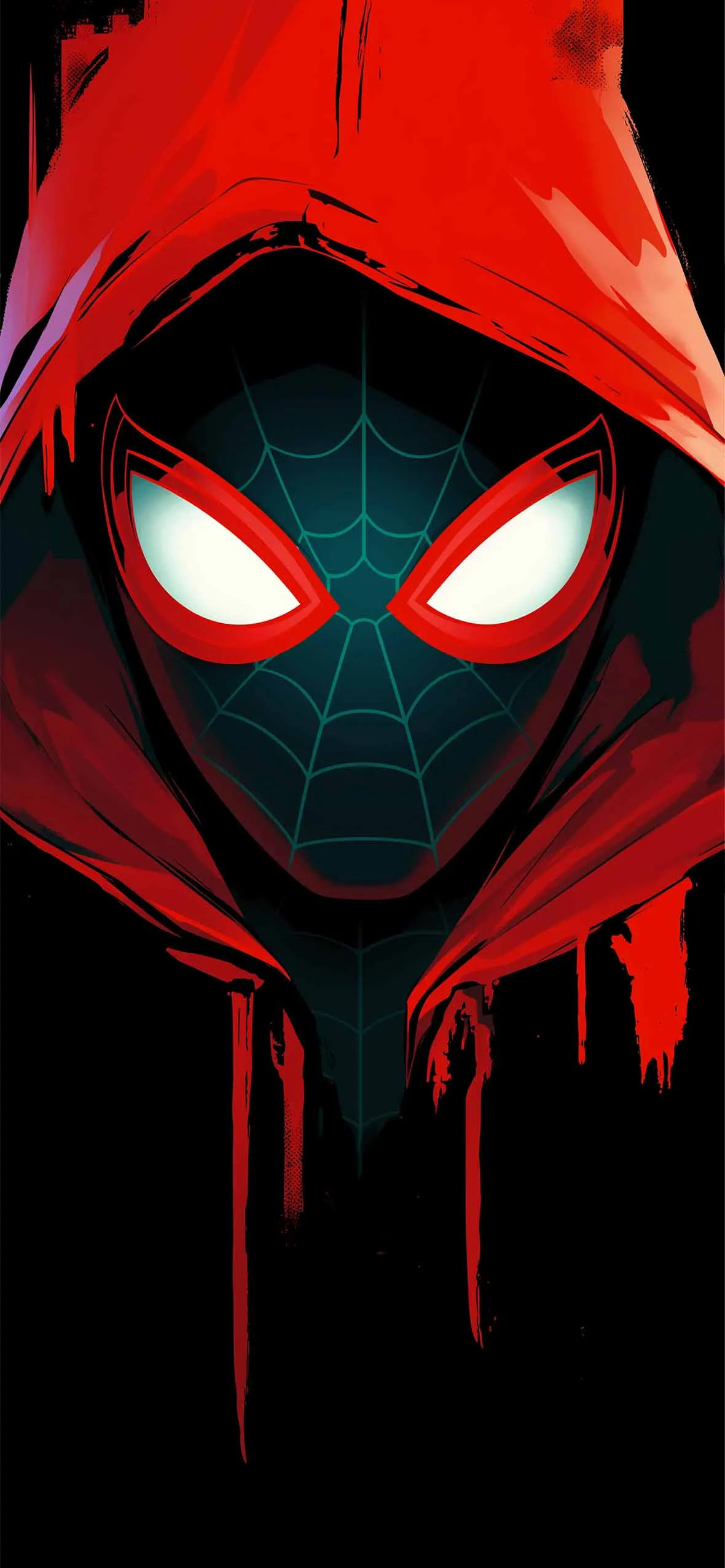 Miles Morales Dark Style Wallpaper Superhero Wallpaper