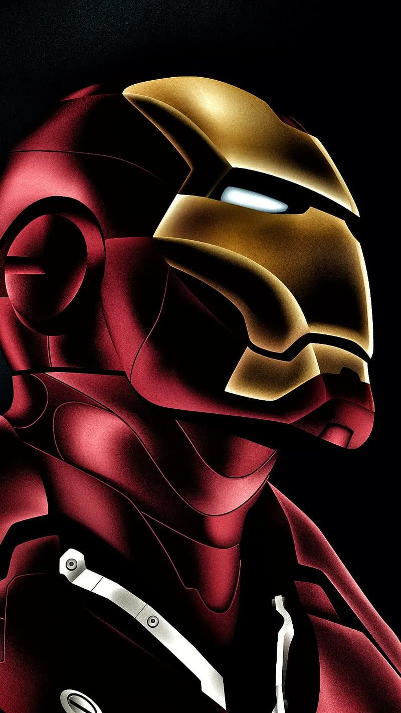 Iron man, avengers, black iron man, dark, dark iron man, endgame, iron man black, HD phone wallpaper