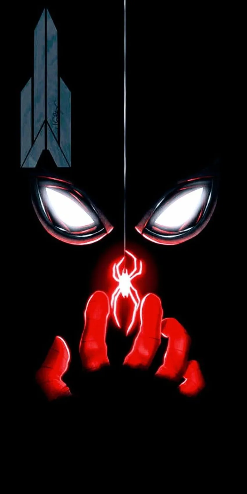 Black Marvel, avengers phone dark HD phone wallpaper