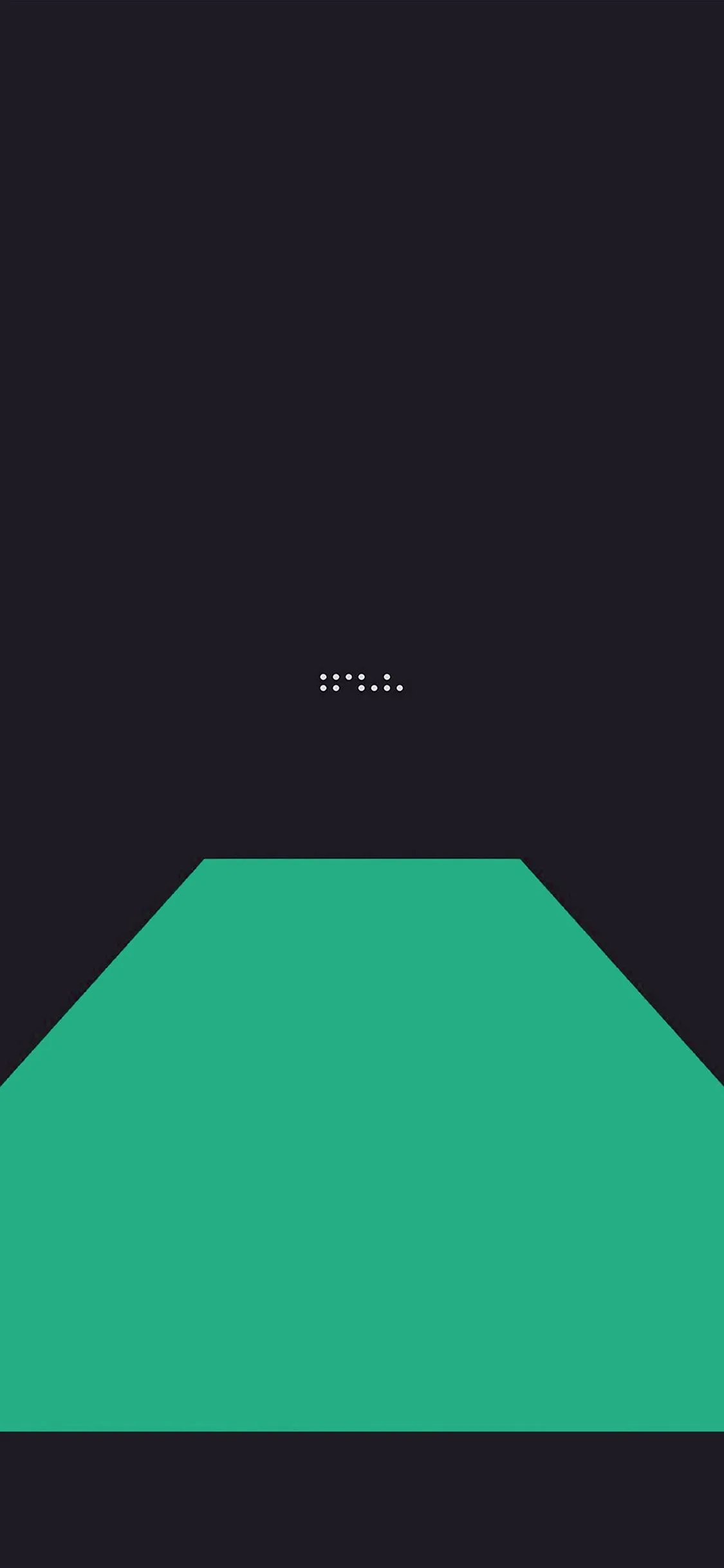 iPhone X wallpaper. simple tycho blue green dark abstract minimal art illustration