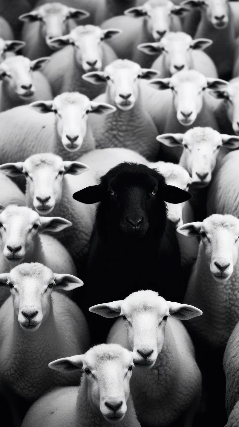 Black Sheep Image Wallpaper