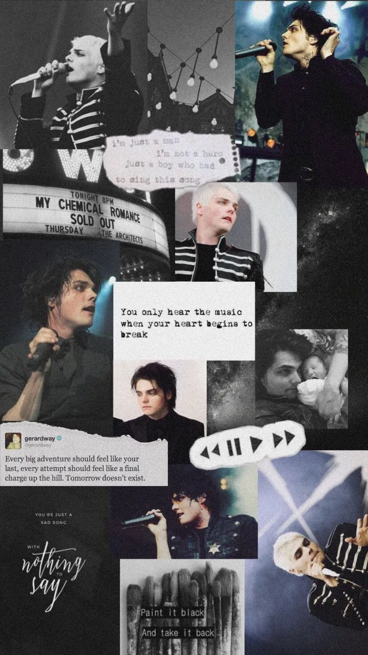 My Chemical Romance Gerard Way Aesthetic