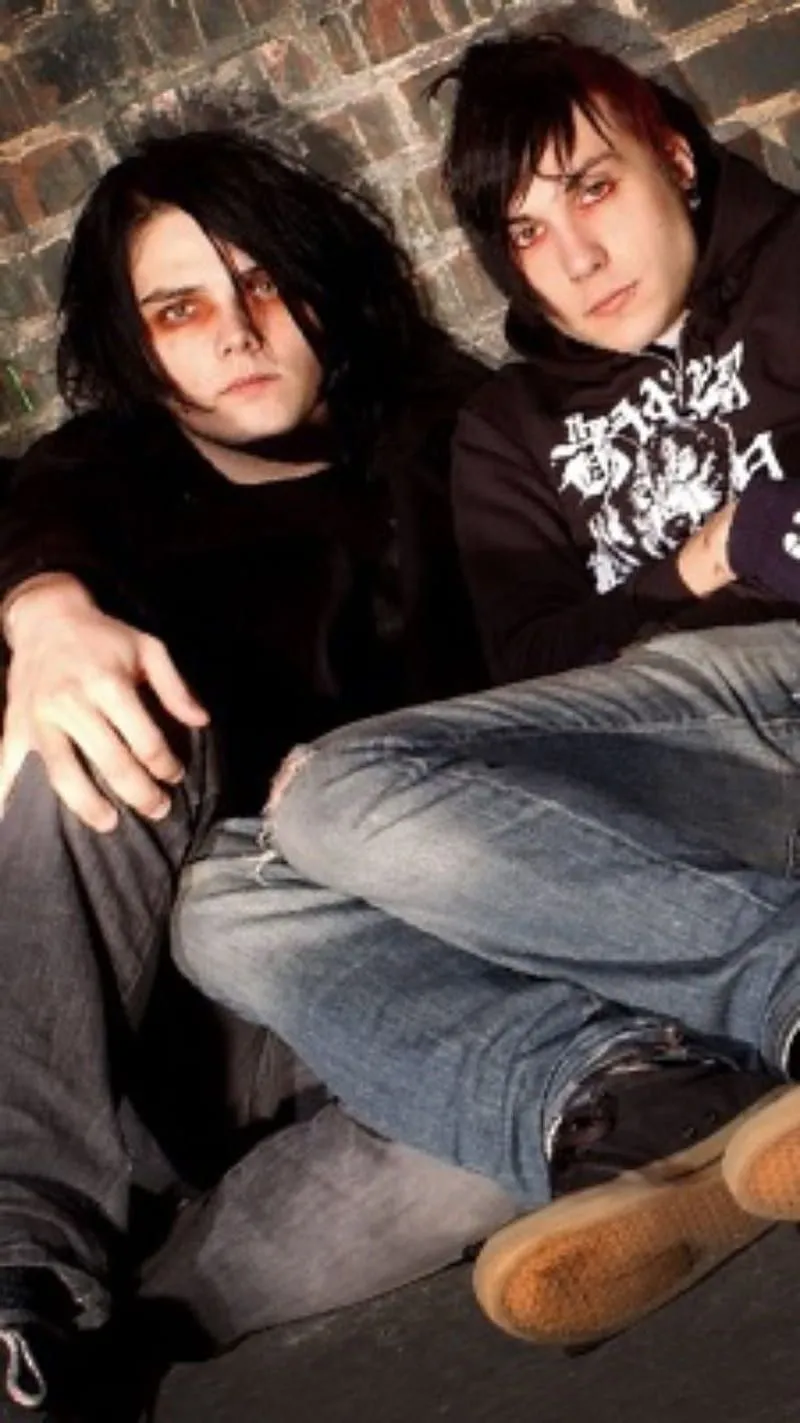 Frank and Gerard, frank iero, frerard, gerard way, my chemical romance, HD phone wallpaper