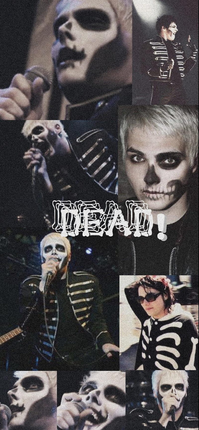 The Black Parade, dead, gerard way, mcr, my chemical romance, skeleton, HD phone wallpaper