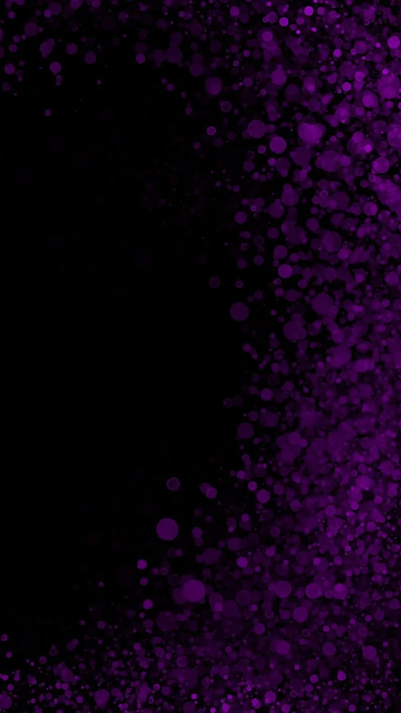 Purple sparkle edge, abstract, dots, frame lockscreen, magic, pattern, side, HD phone wallpaper