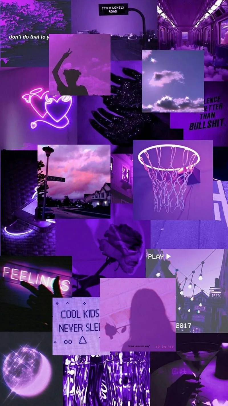Dark purple, aesthetic, dark purple, dead in the inside, HD phone wallpaper
