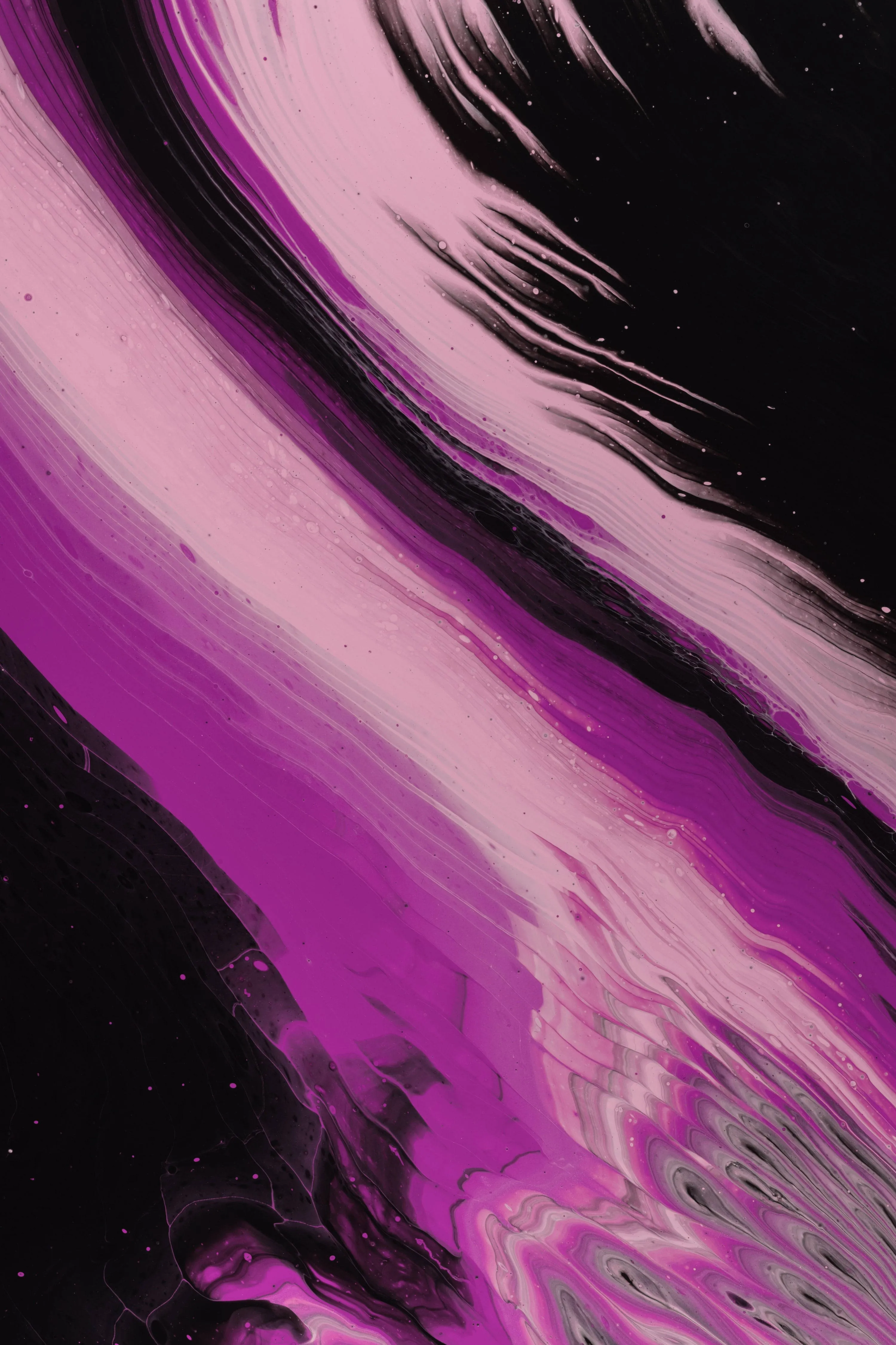 Black And Purple Phone Wallpaper