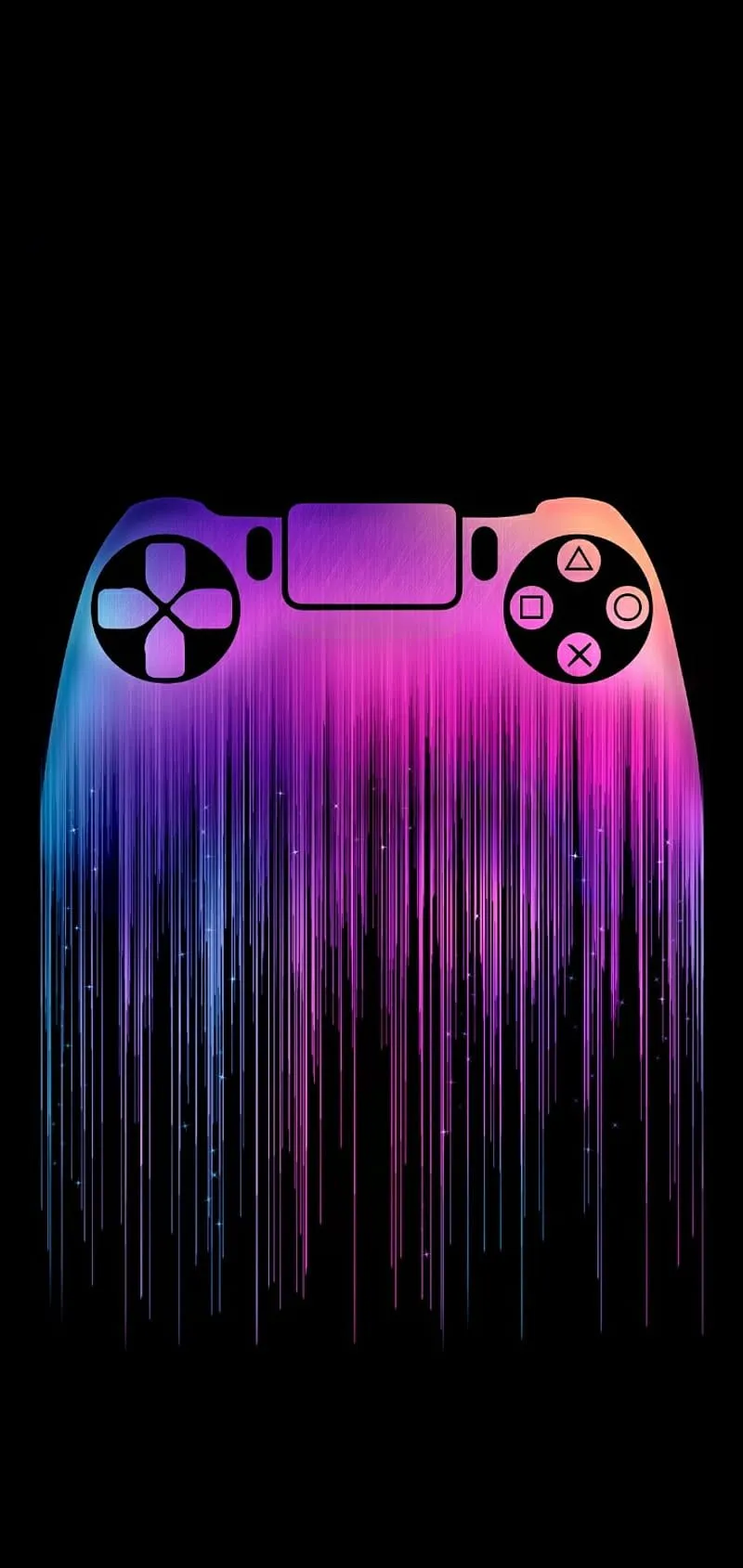 Amoled For Gamers, black, purple, HD phone wallpaper