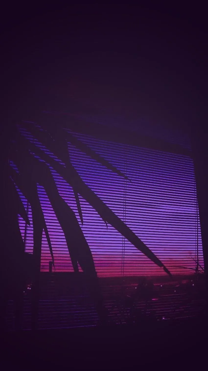 Dark Purple Aesthetic, Black and Purple Phone HD phone wallpaper