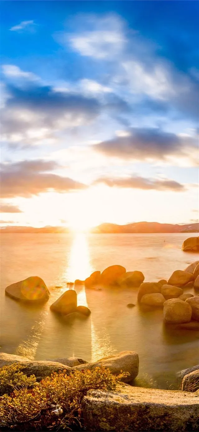 lake tahoe in united states iPhone 11 Wallpaper Free Download