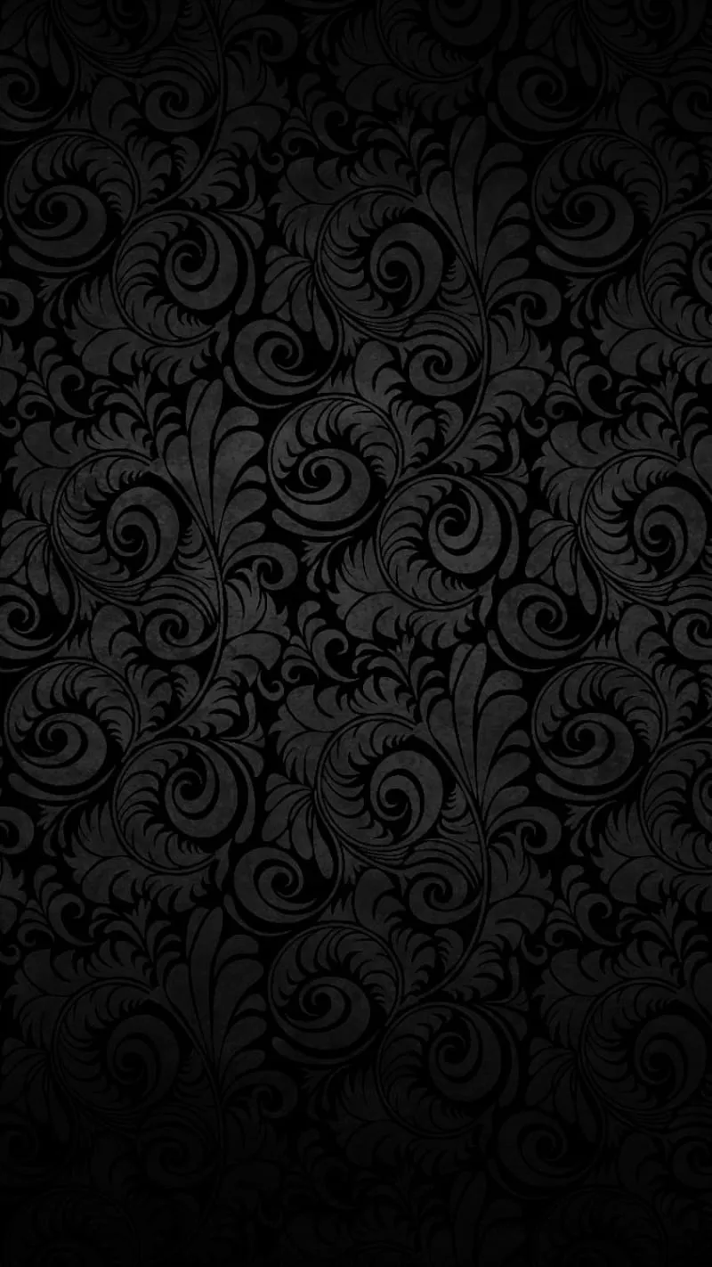 Black Flowers, black, dark, flowers, HD phone wallpaper