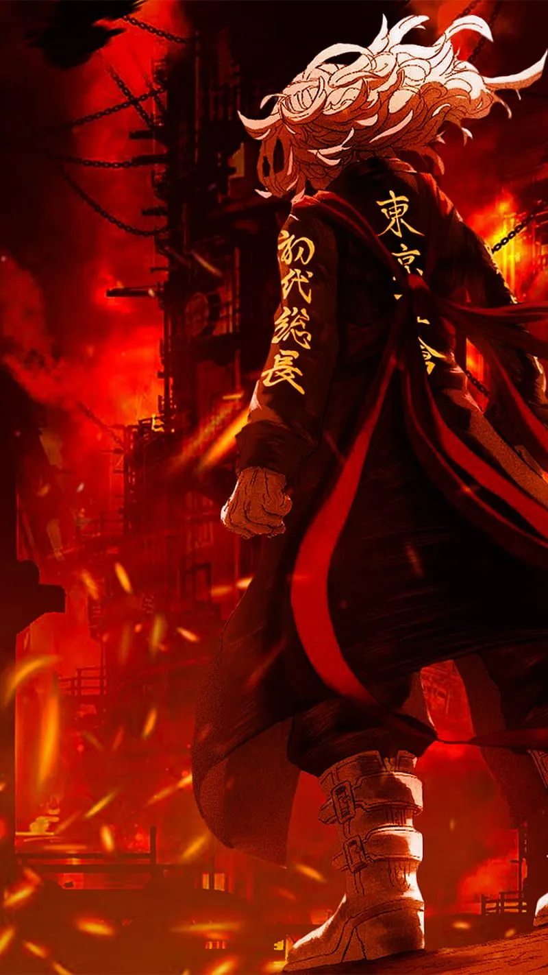 Mikey, art, tokyo Revengers, anime, HD phone wallpaper