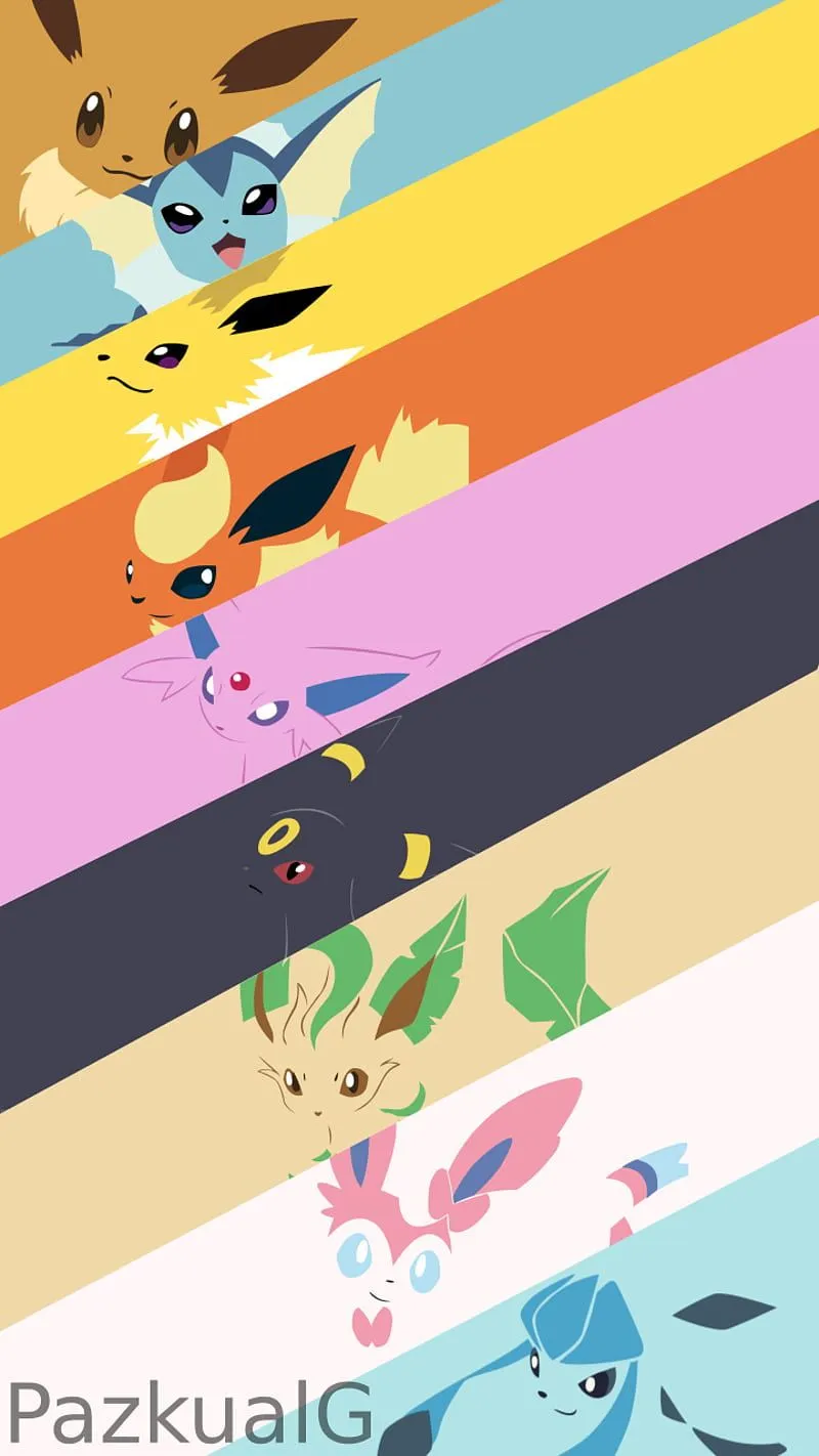 HD pokemon(eevee evolutions) wallpaper