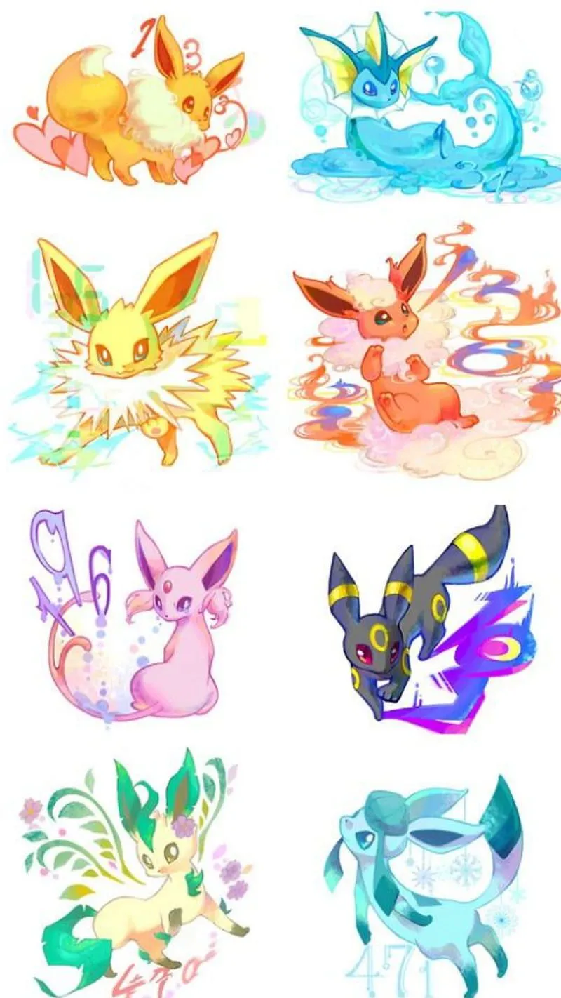 Eevee, pokemon, pokemon eevee, HD phone wallpaper