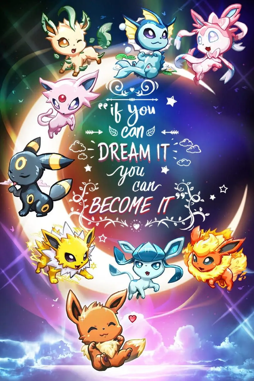 Pokemon eevee evolutions HD phone wallpaper