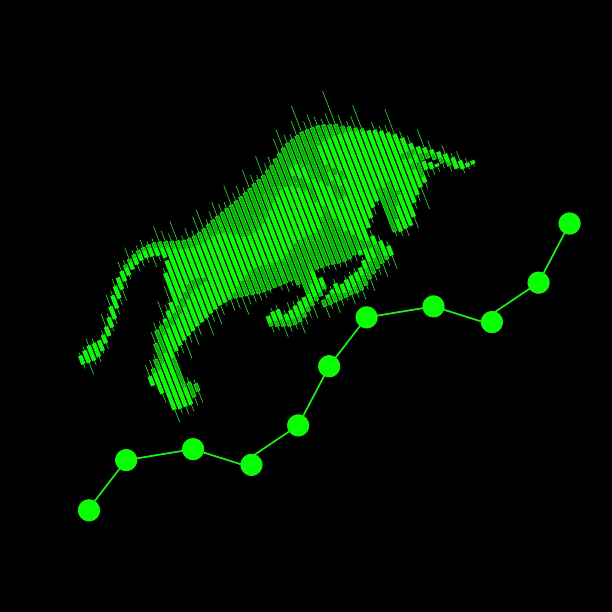 Bull Wallpaper 4K, Stock Market, Upward