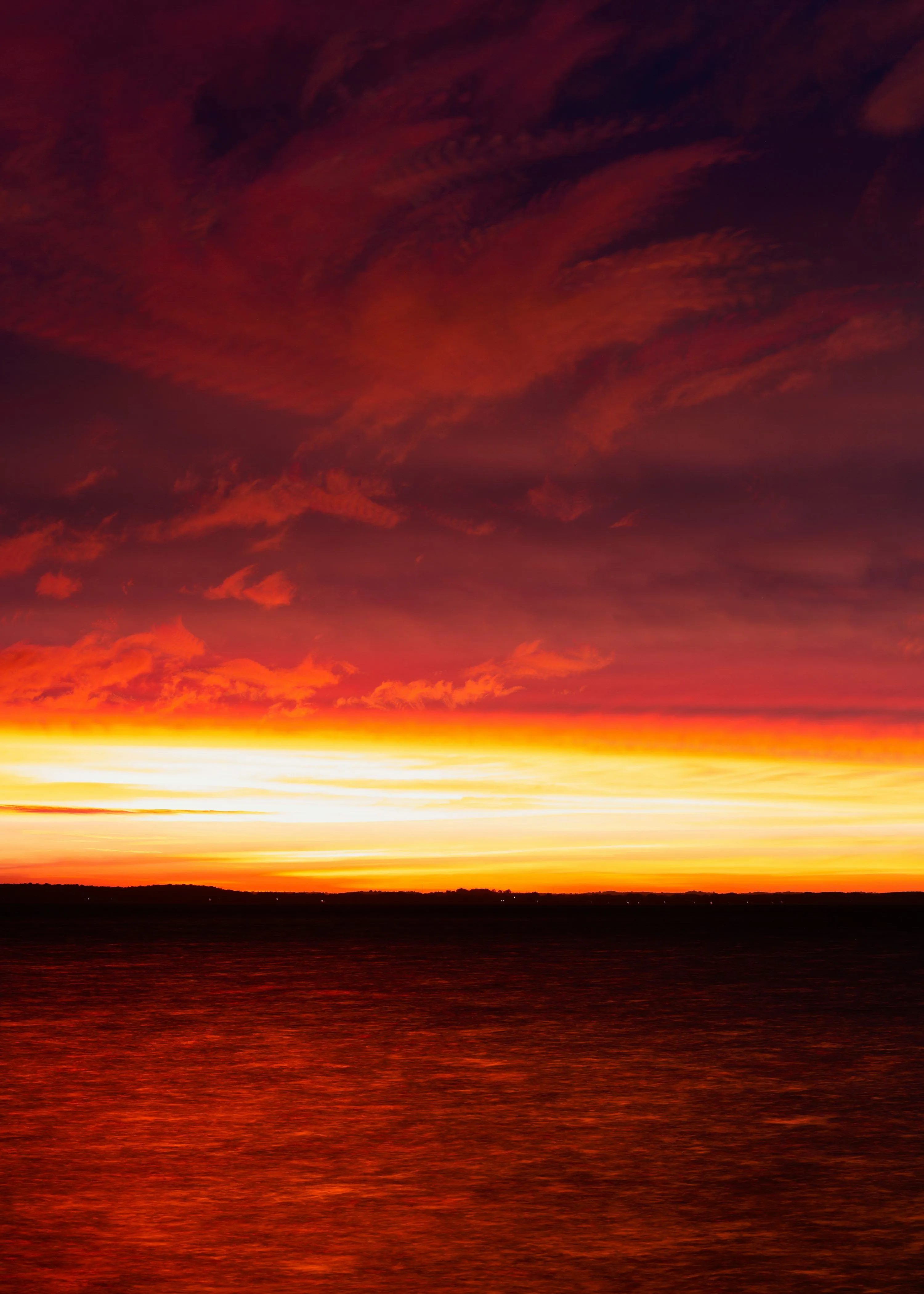 Red sky photo