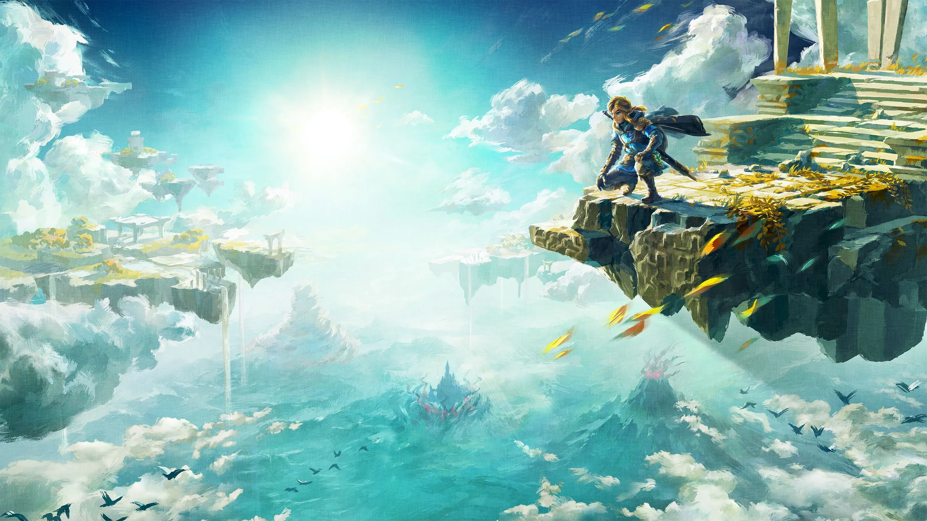 BotW2 4K Desktop wallpaper of the key art with logo!