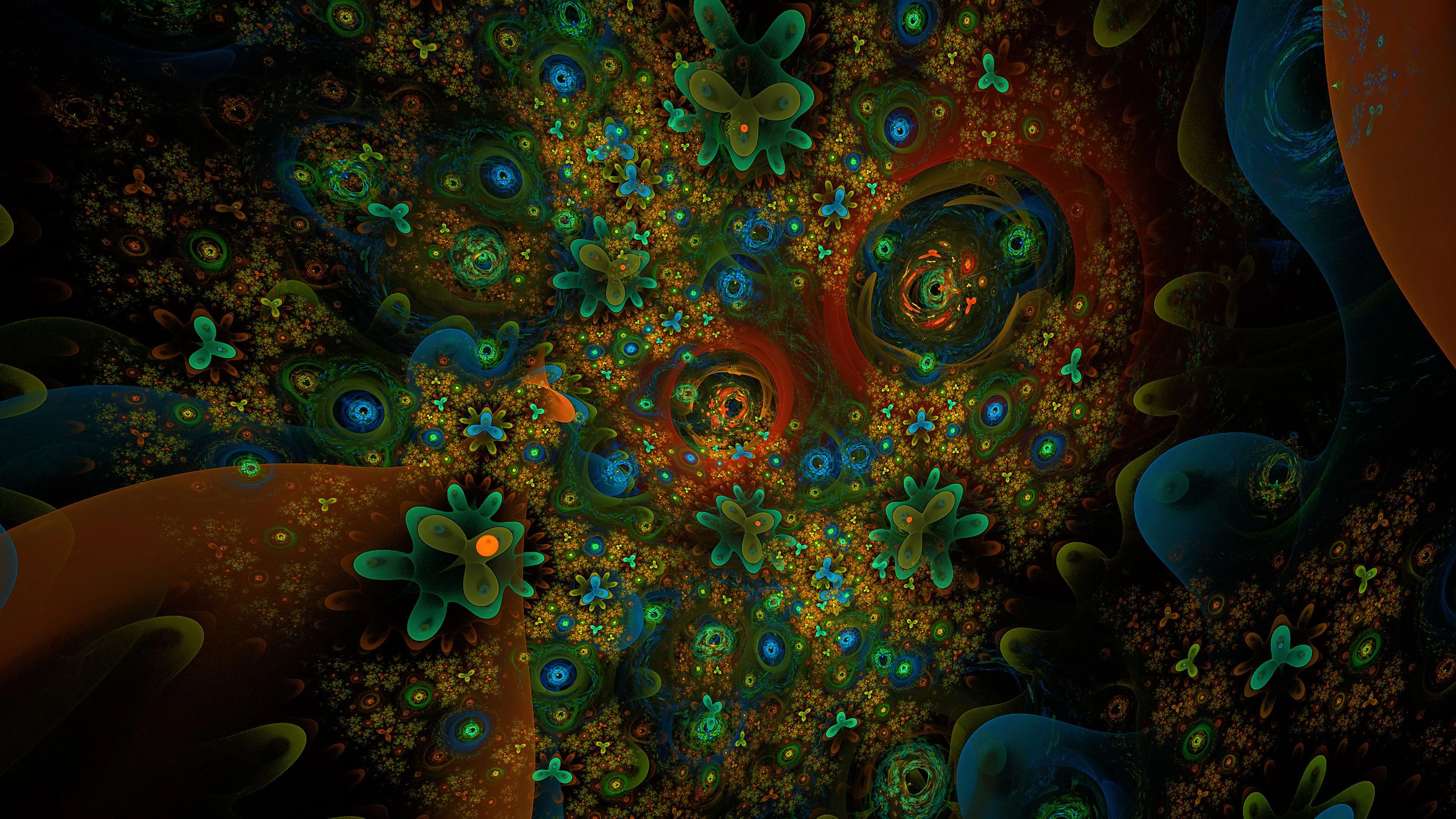 colorful art shapes pattern background abstraction wallpaper design background 4K HD Abstract Wallpaper