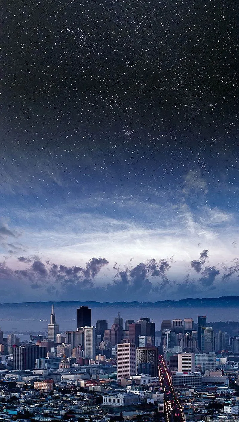 City and Space, city, landscape, space, HD phone wallpaper
