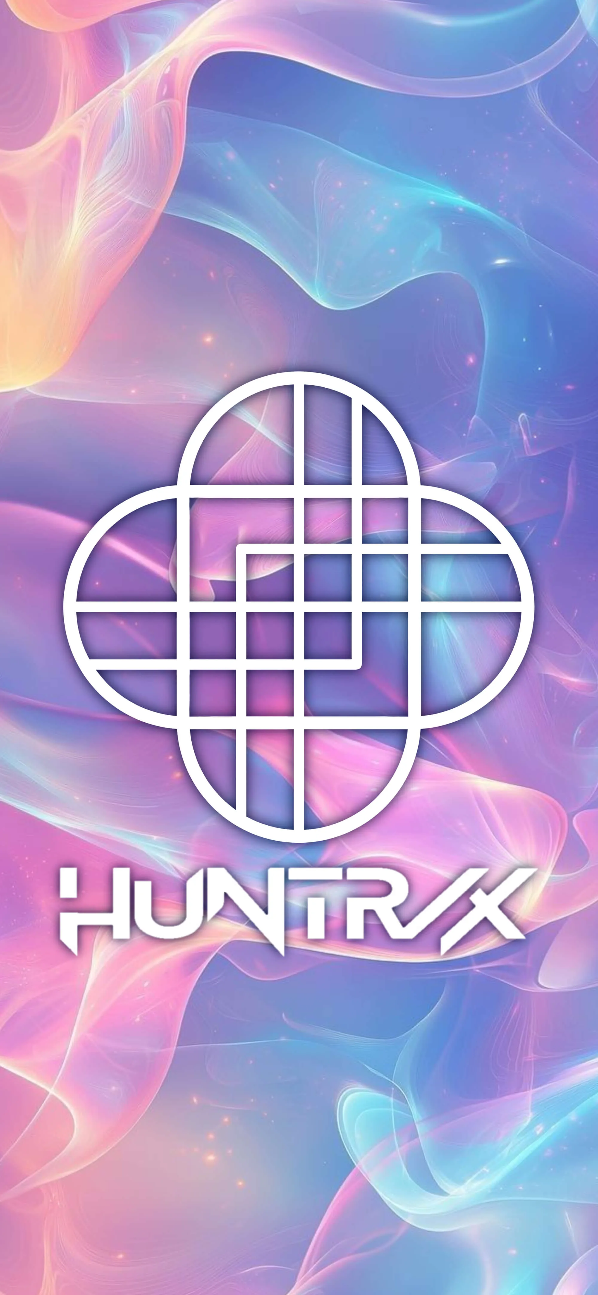 Kpop Demon Hunters HUNTRIx Logo Wallpaper