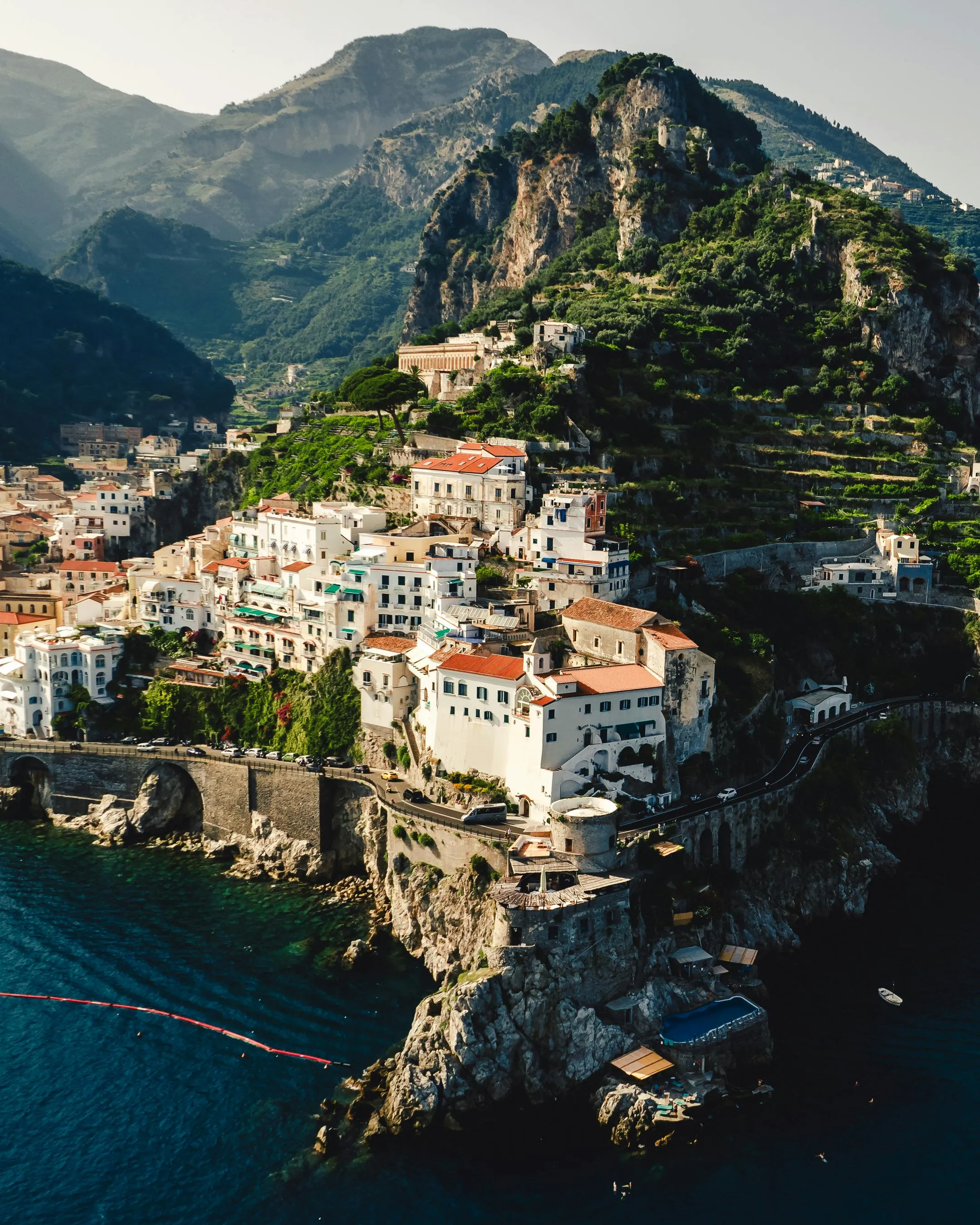 Town on Amalfi Coast in Italy · Free