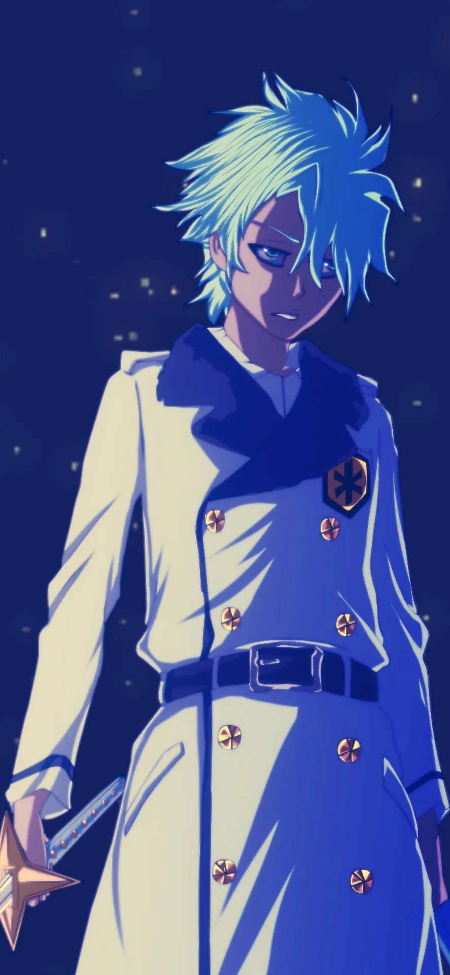 Download Toshiro Hitsugaya Wearing A Coat Bleach iPhone Wallpaper