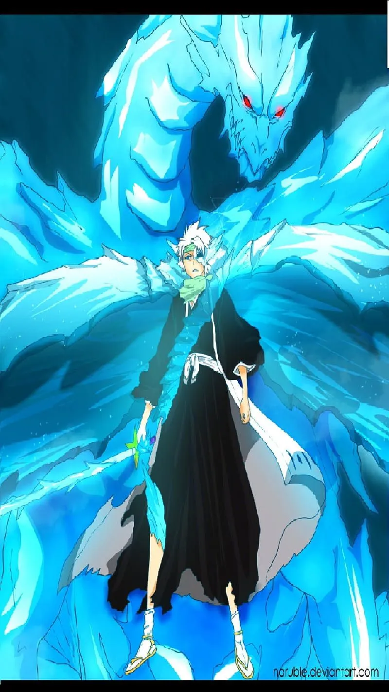 Toshiro Hitsugaya, bleach, toshito hitsugaya, HD phone wallpaper