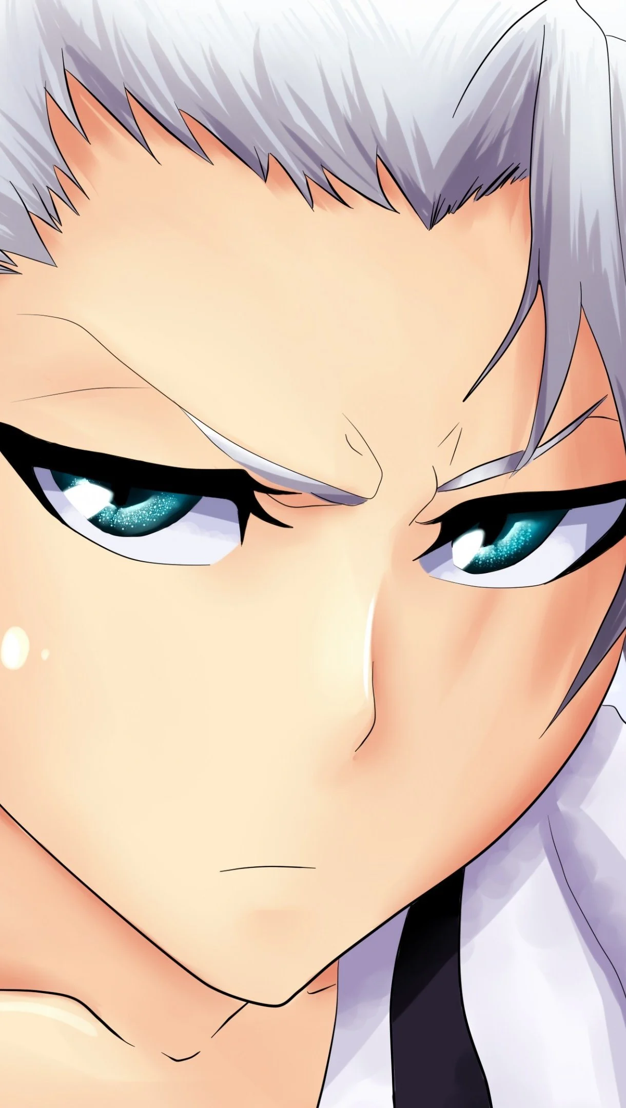 Toshiro Hitsugaya from Bleach Anime Wallpaper 4k for iPhone and Mobile Phone